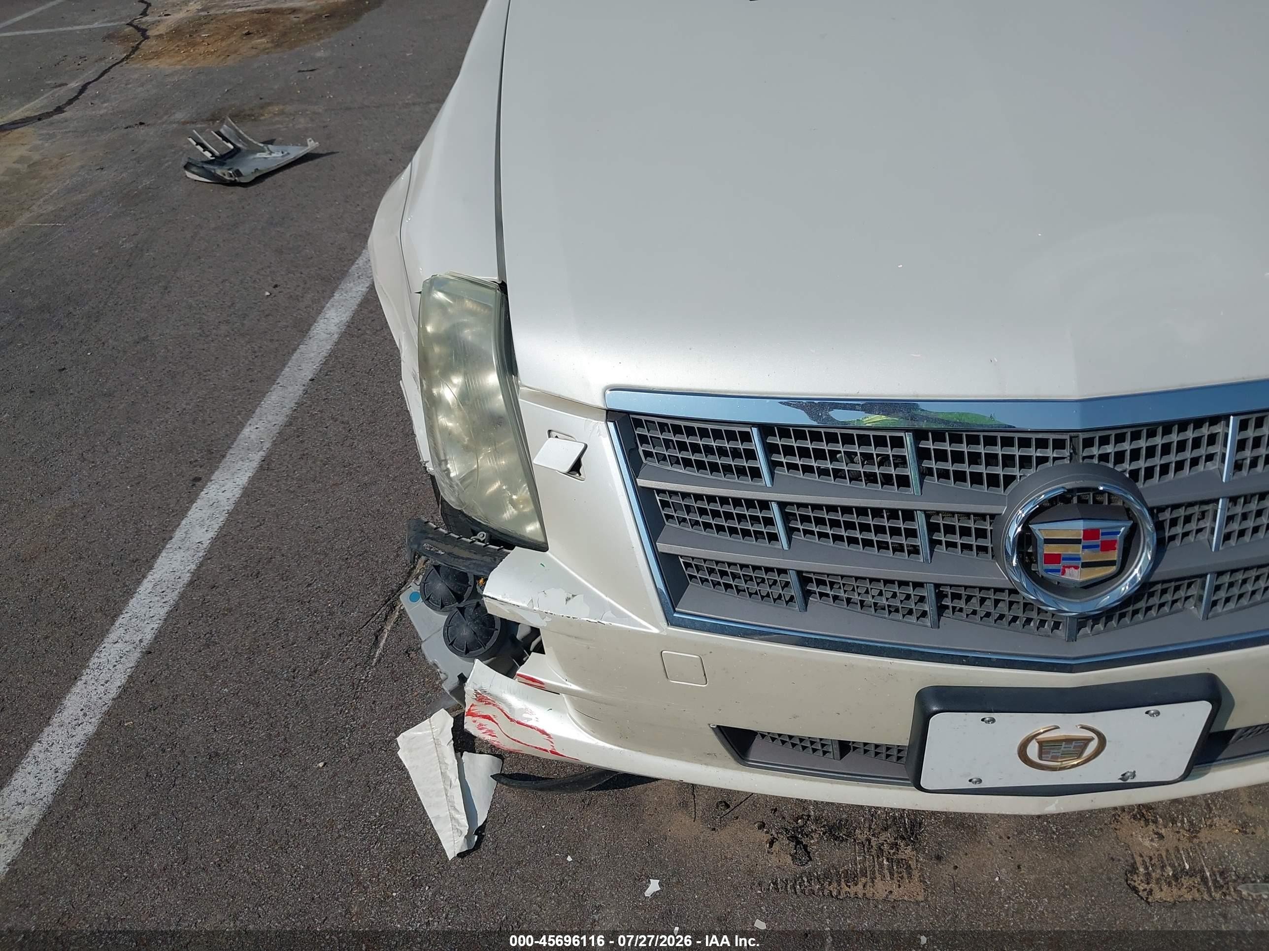 2011 Cadillac Sts Rwd W/1sb Cream vin: 1G6DW6ED8B0118754