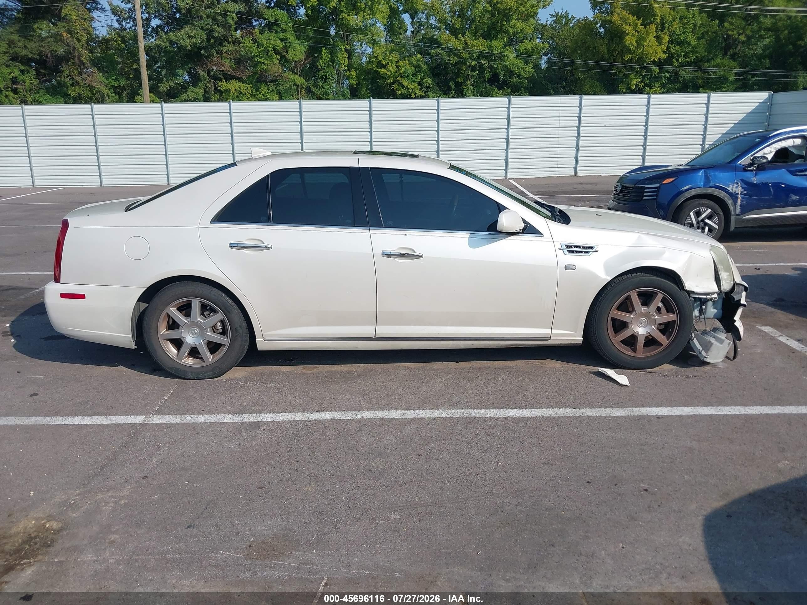 2011 Cadillac Sts Rwd W/1sb Cream vin: 1G6DW6ED8B0118754