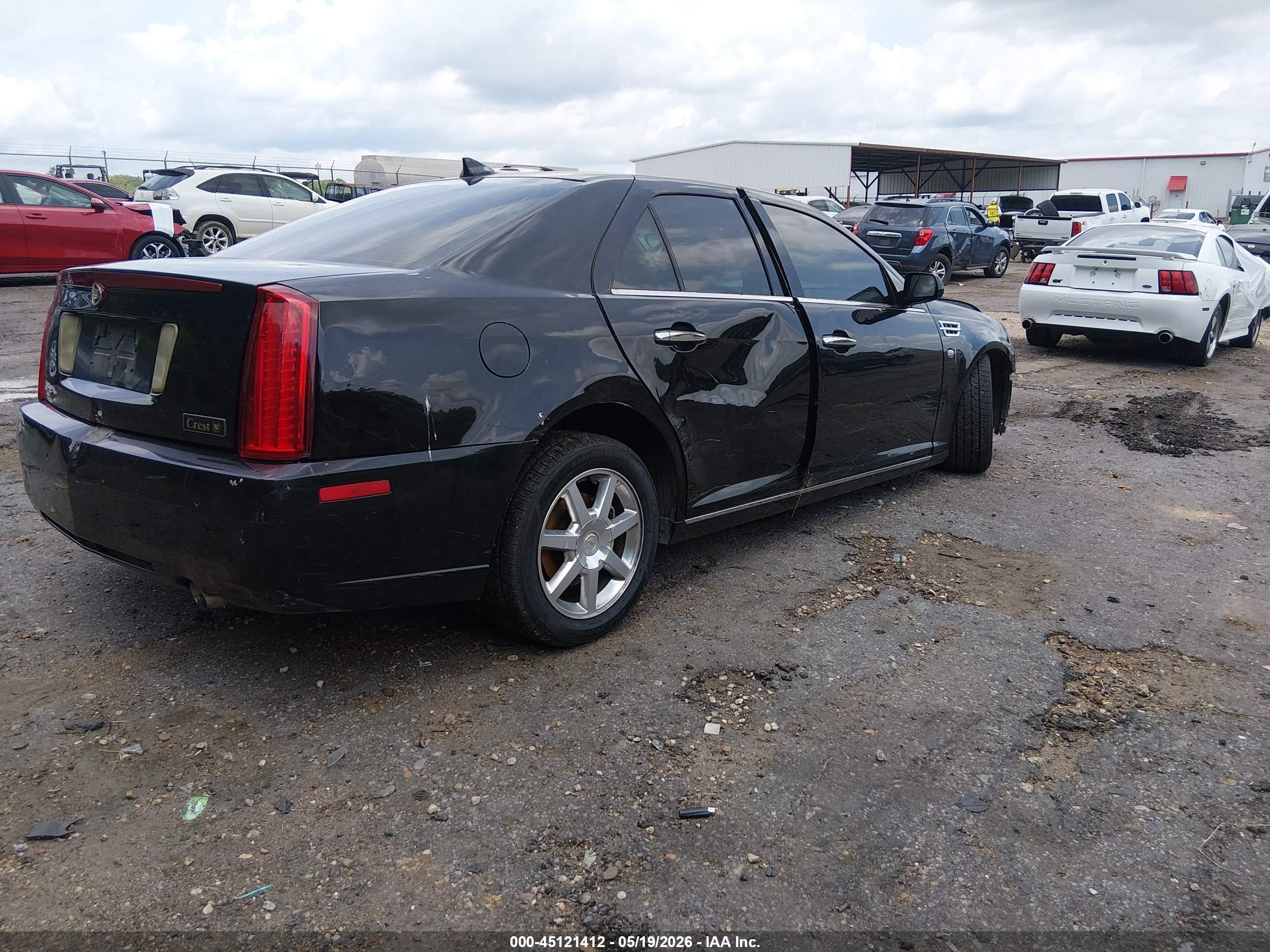 2011 Cadillac Sts Luxury Black vin: 1G6DW6ED9B0142786