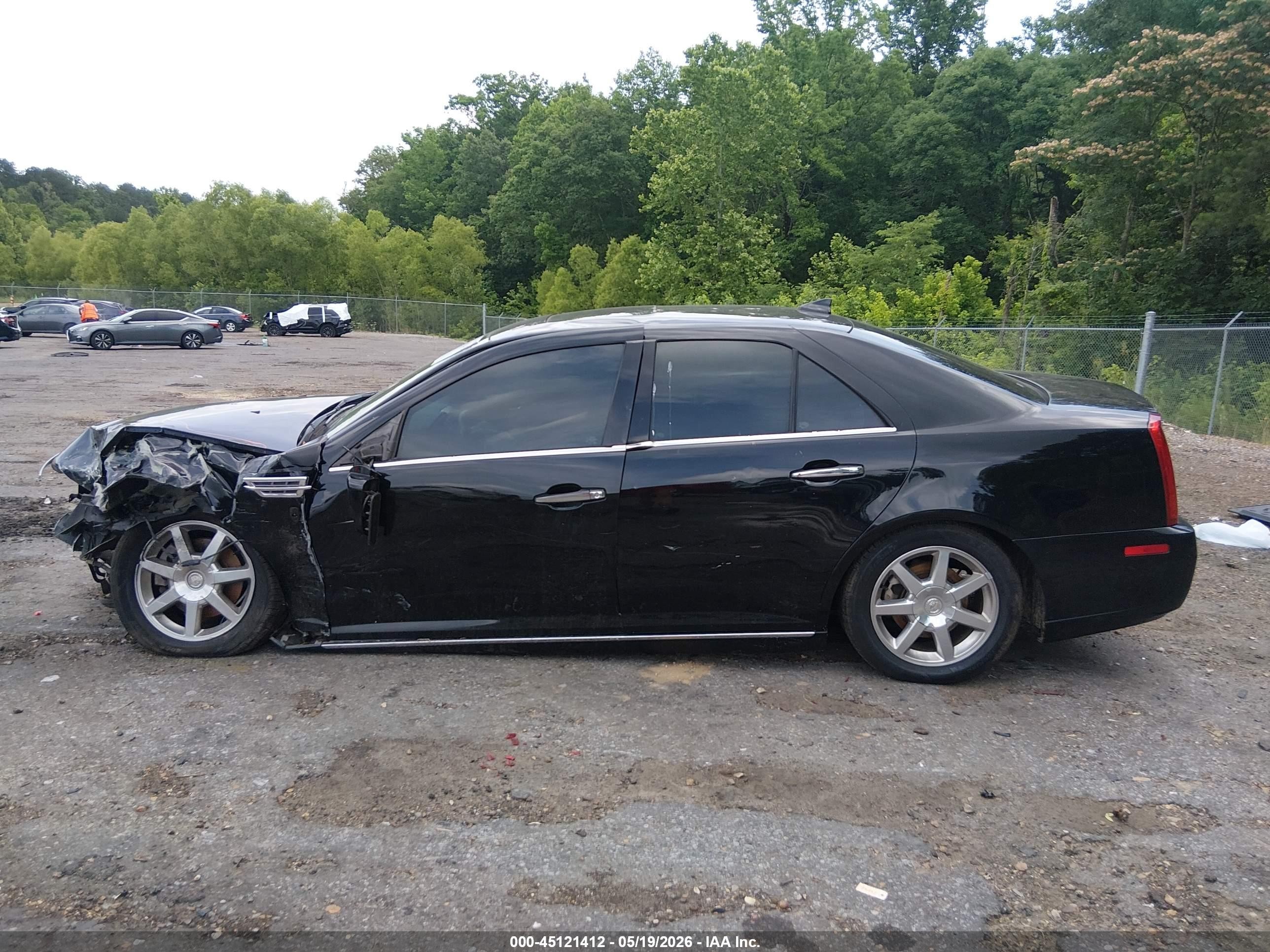 2011 Cadillac Sts Luxury Black vin: 1G6DW6ED9B0142786