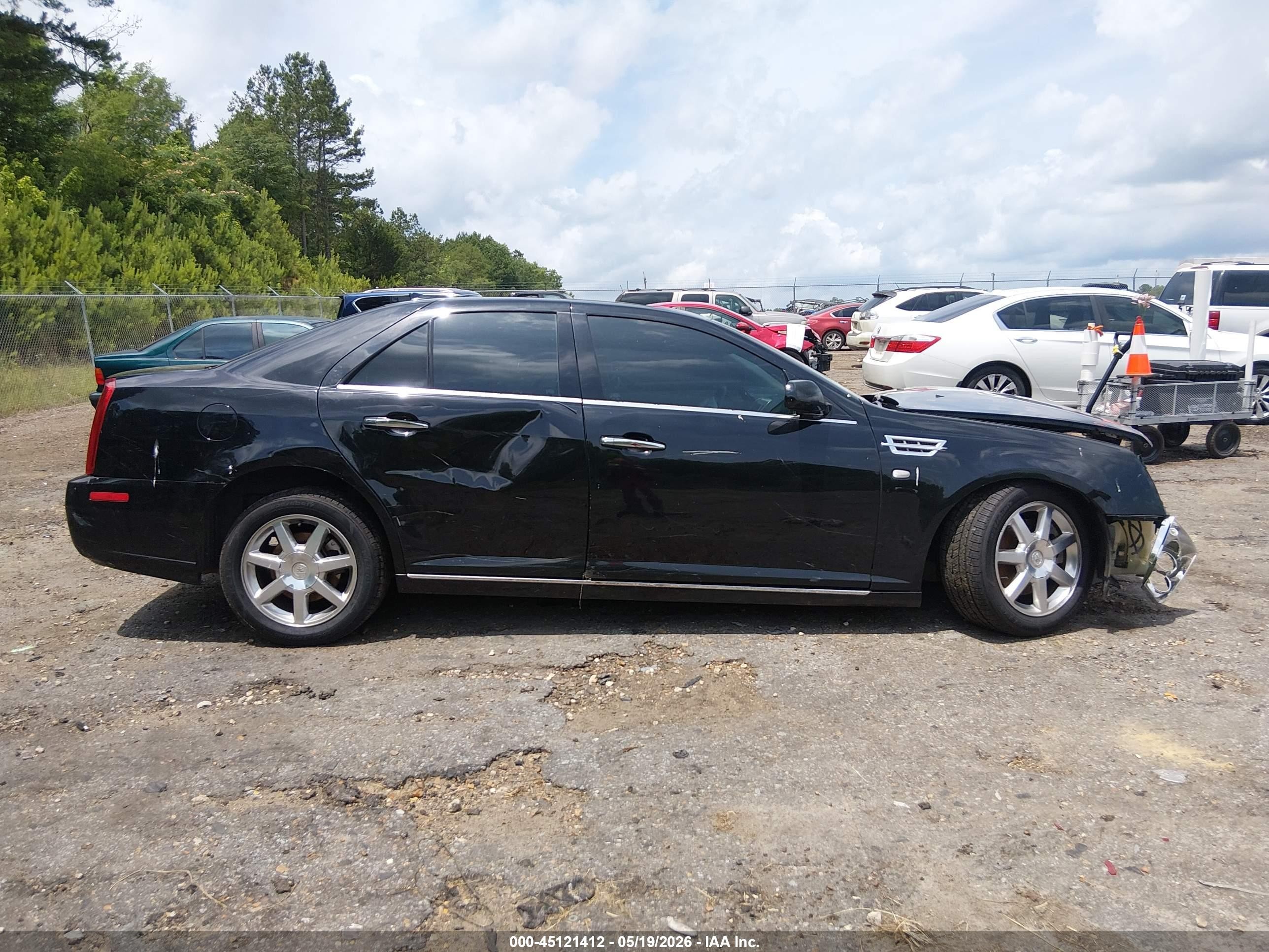 2011 Cadillac Sts Luxury Black vin: 1G6DW6ED9B0142786