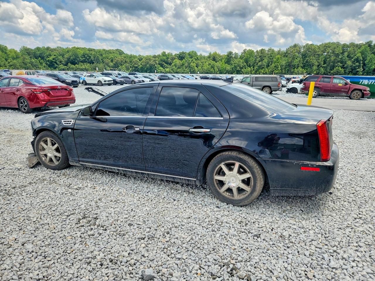 2011 Cadillac Sts Luxury Black vin: 1G6DW6ED9B0156168