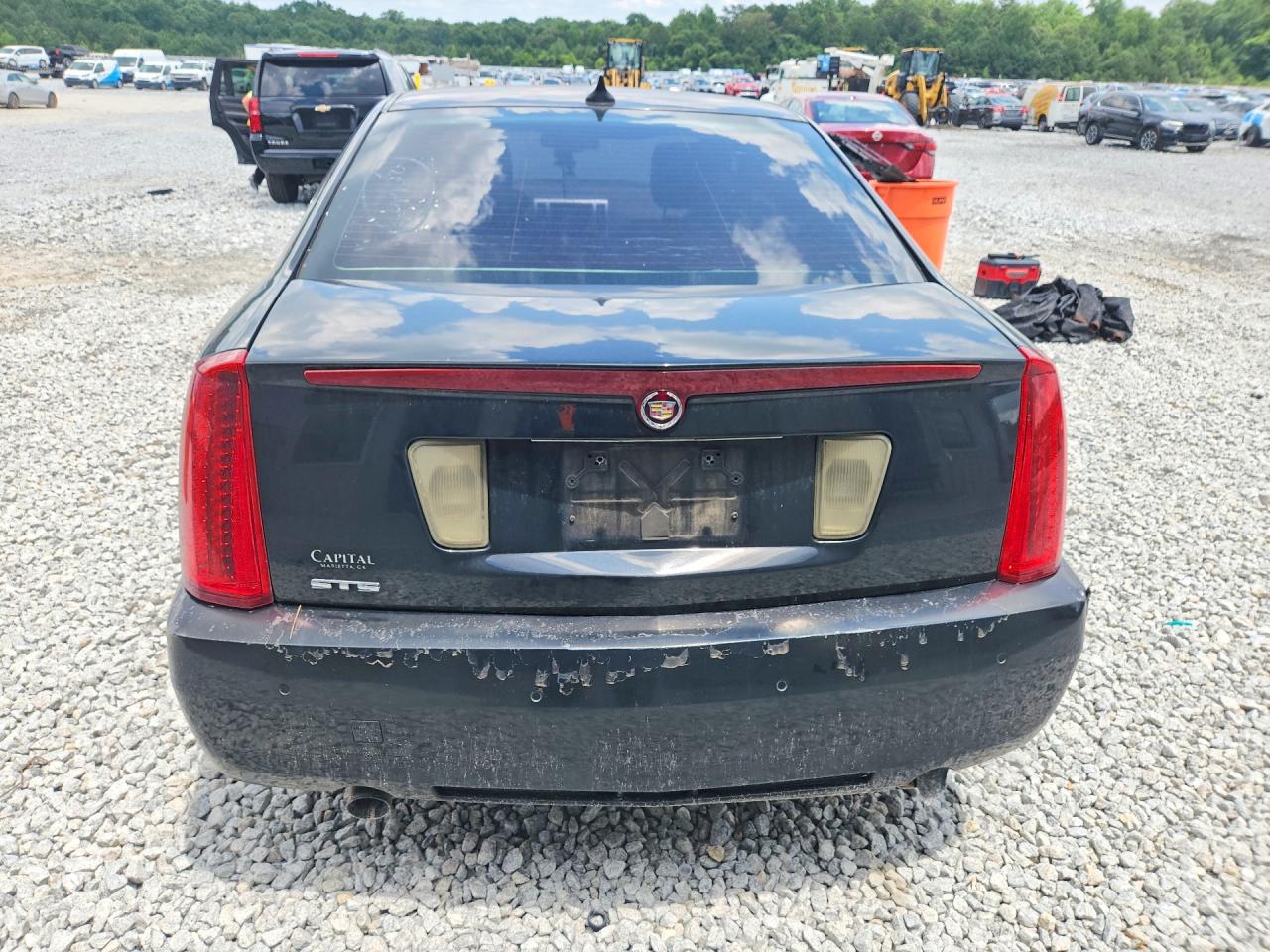 2011 Cadillac Sts Luxury Black vin: 1G6DW6ED9B0156168