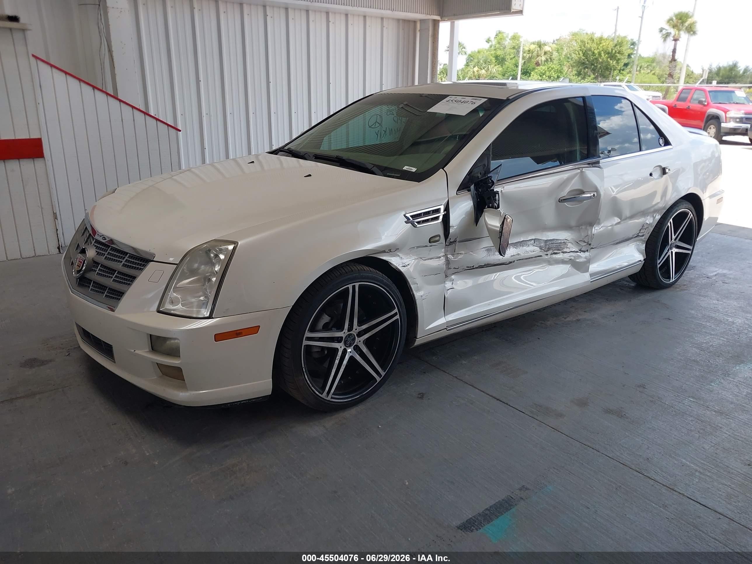 2011 Cadillac Sts Rwd W/1sb White vin: 1G6DW6EDXB0117895