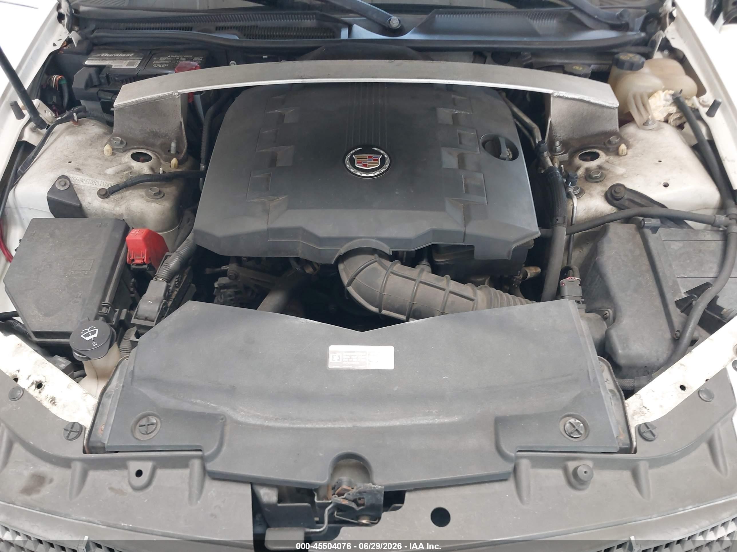 2011 Cadillac Sts Rwd W/1sb White vin: 1G6DW6EDXB0117895