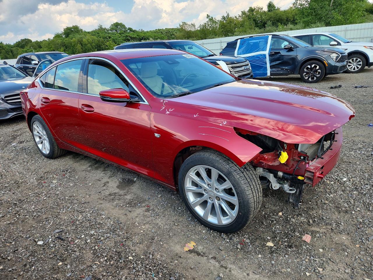 2020 Cadillac Ct5 Luxury Red vin: 1G6DX5RK7L0124644