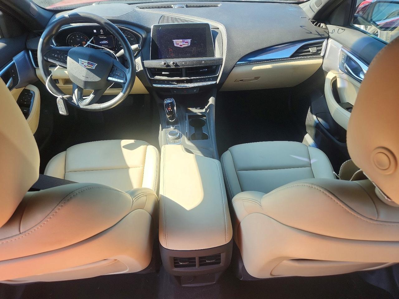 2020 Cadillac Ct5 Luxury Red vin: 1G6DX5RK7L0124644