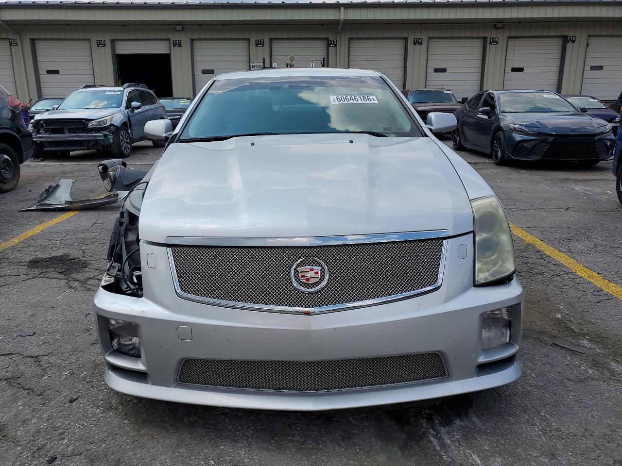2009 Cadillac Sts-v Silver vin: 1G6DX67D790123240