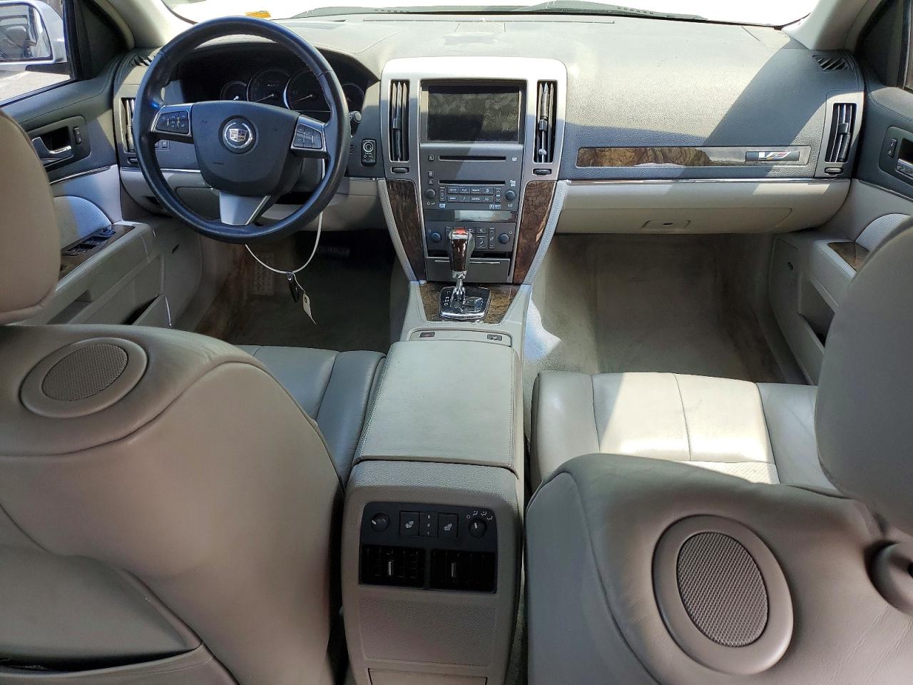 2009 Cadillac Sts-v Silver vin: 1G6DX67D790123240