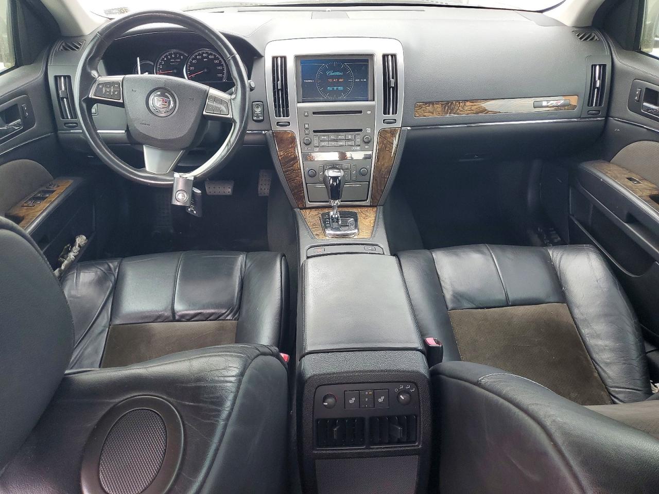 2008 Cadillac Sts-v Silver vin: 1G6DX67D880105974