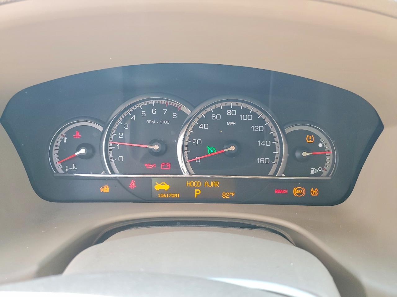 2011 Cadillac Sts Luxury Performance Cream vin: 1G6DX6ED2B0119251