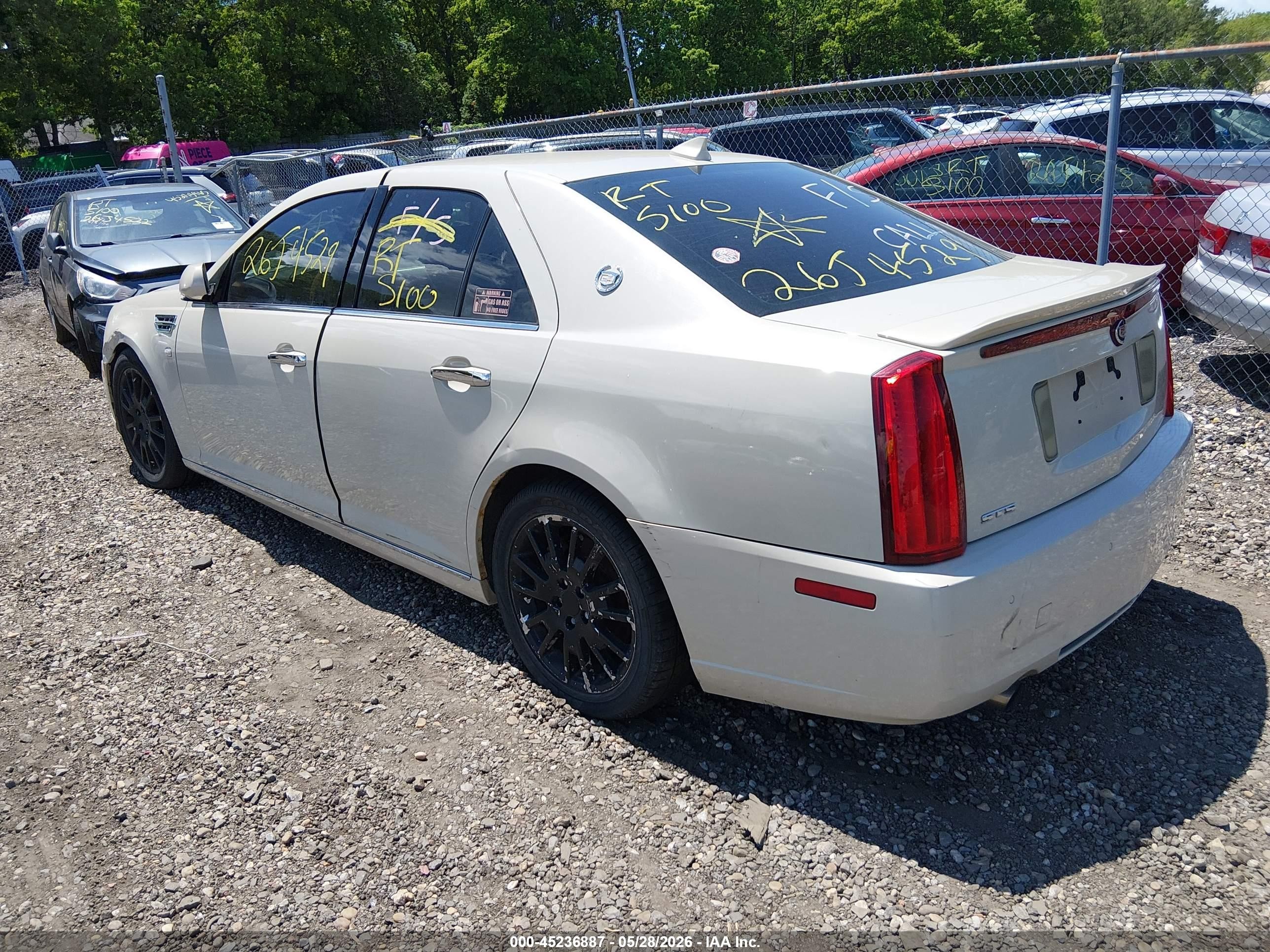 2011 Cadillac Sts Premium Tan vin: 1G6DX6ED5B0157007