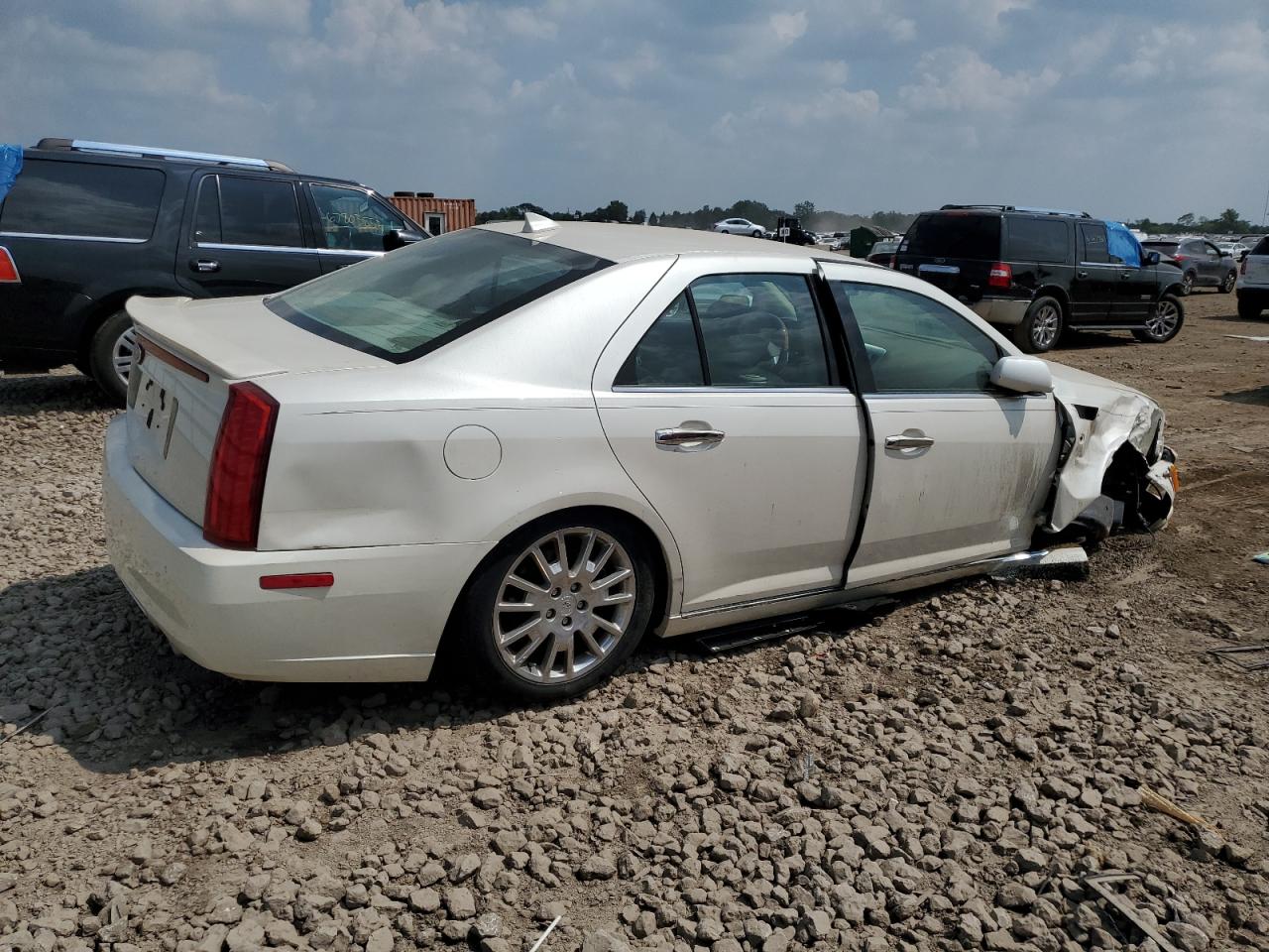 2011 Cadillac Sts Luxury Performance White vin: 1G6DX6ED5B0162269