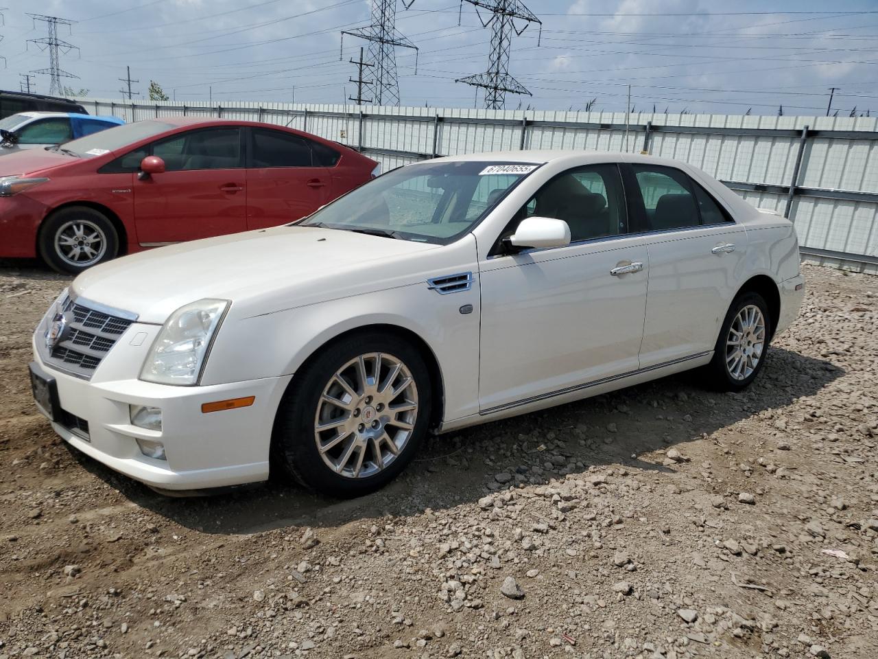 2011 Cadillac Sts Luxury Performance White vin: 1G6DX6ED5B0162269