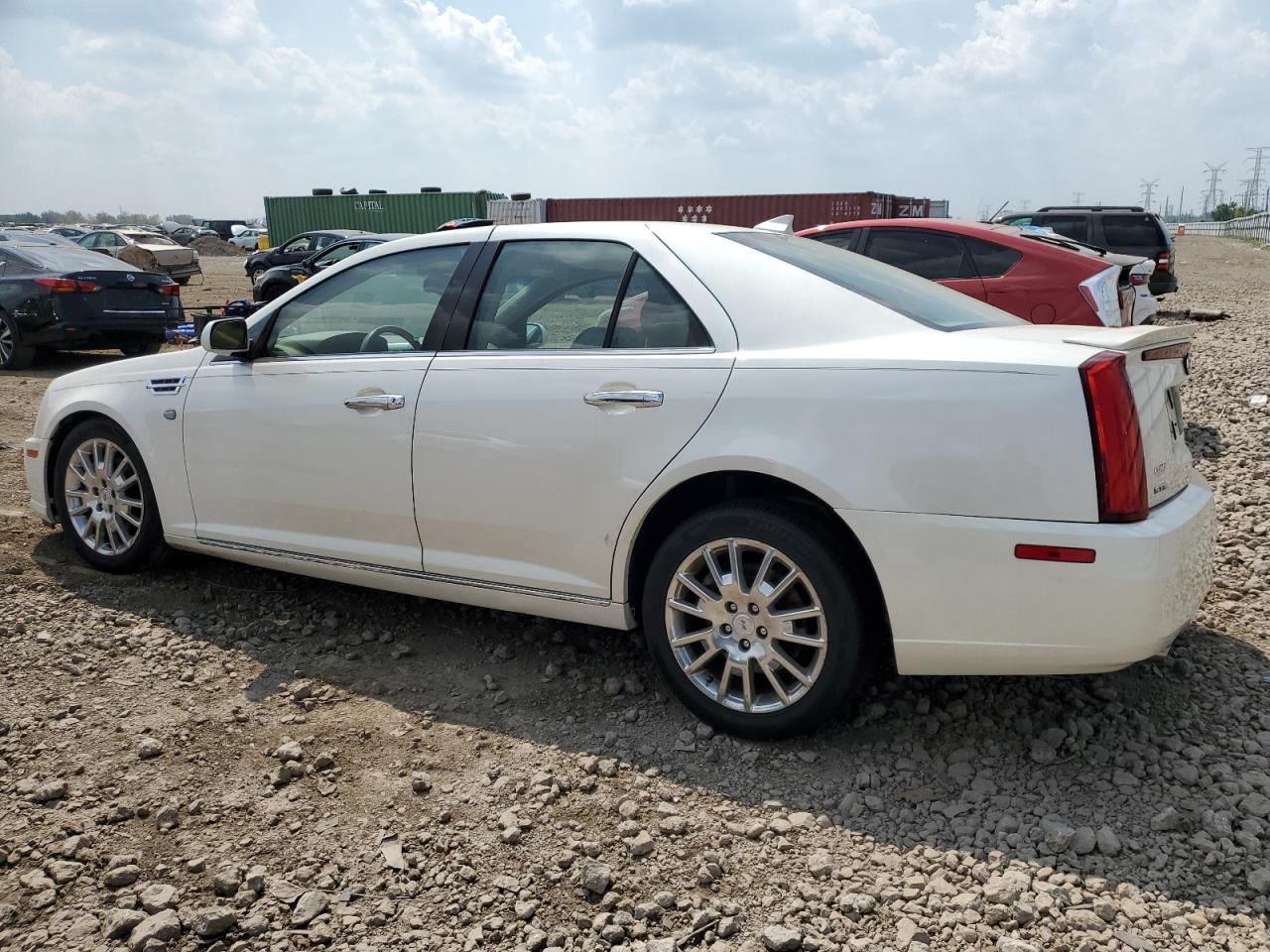 2011 Cadillac Sts Luxury Performance White vin: 1G6DX6ED5B0162269