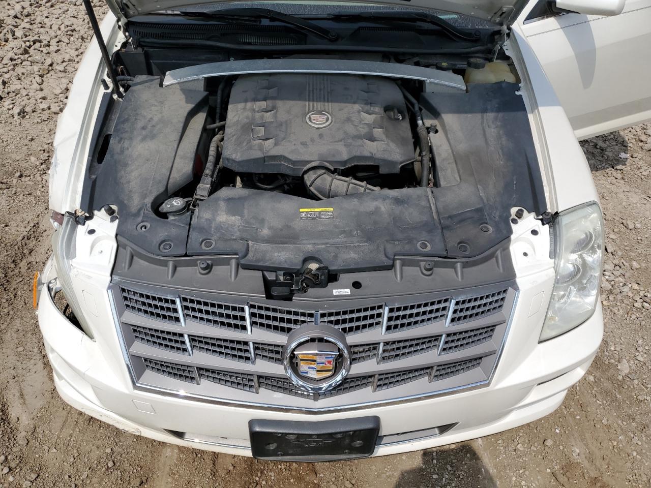 2011 Cadillac Sts Luxury Performance White vin: 1G6DX6ED5B0162269