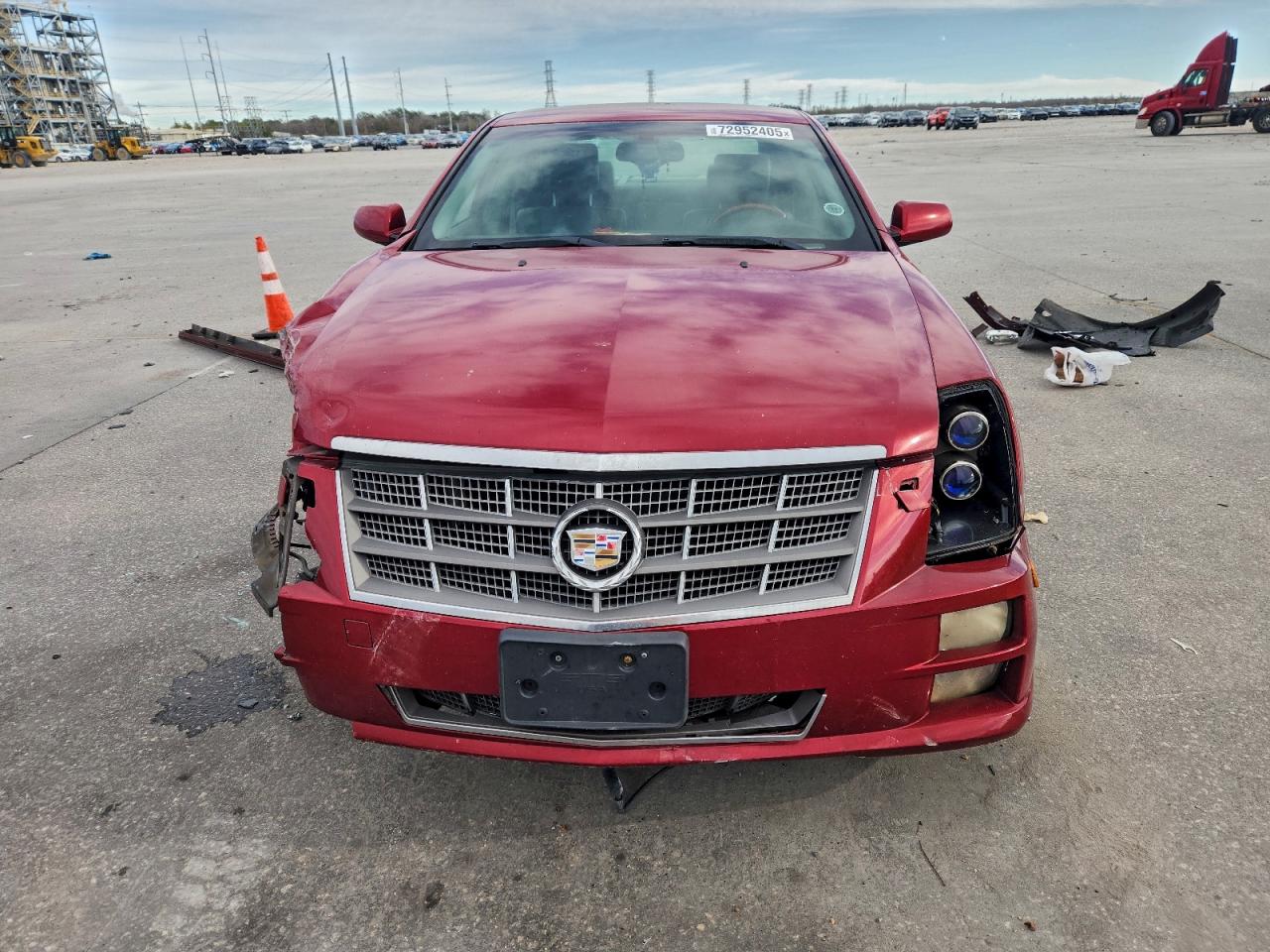 2011 Cadillac Sts Luxury Performance Burgundy vin: 1G6DX6EDXB0159593