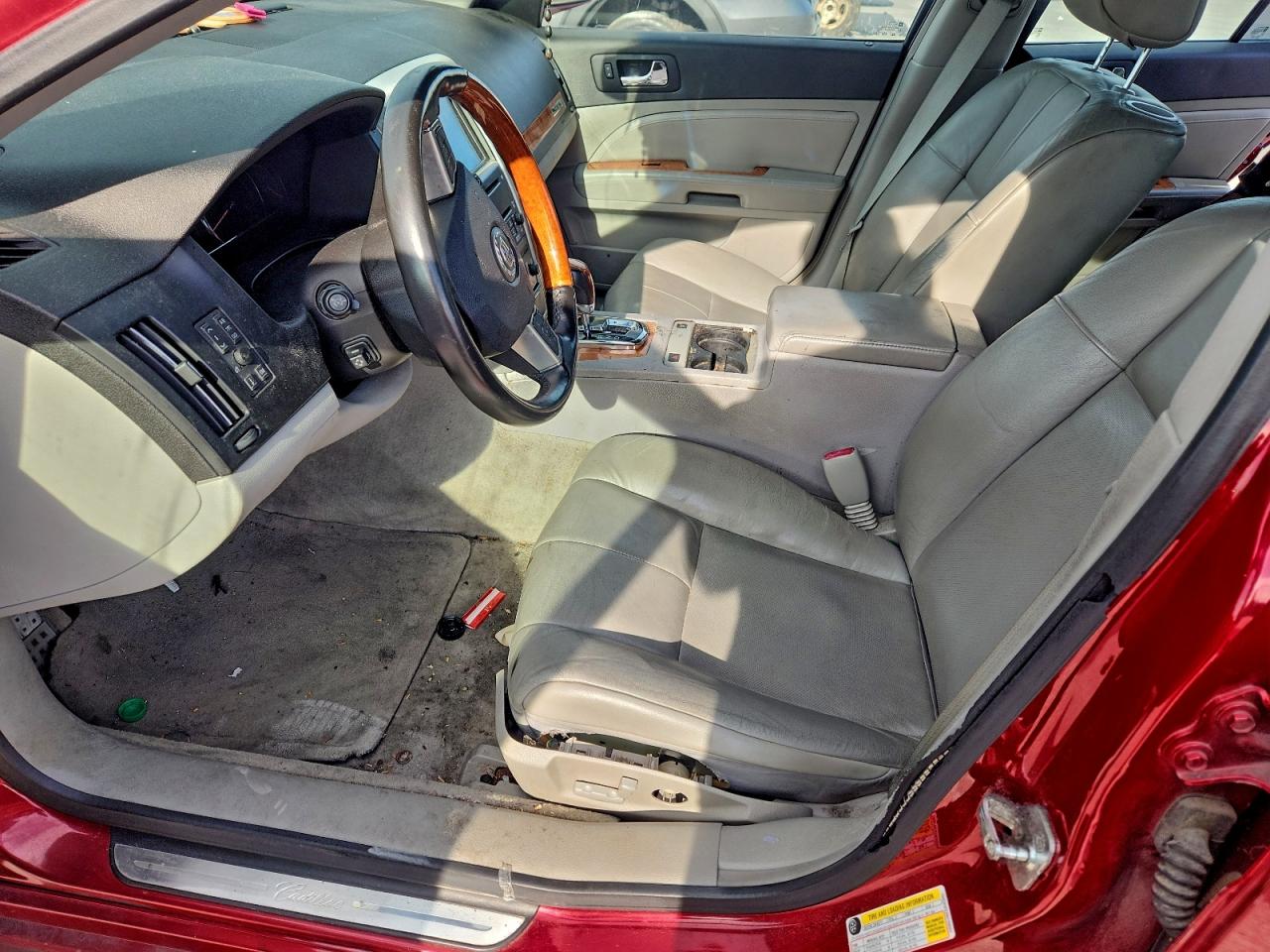 2011 Cadillac Sts Luxury Performance Burgundy vin: 1G6DX6EDXB0159593