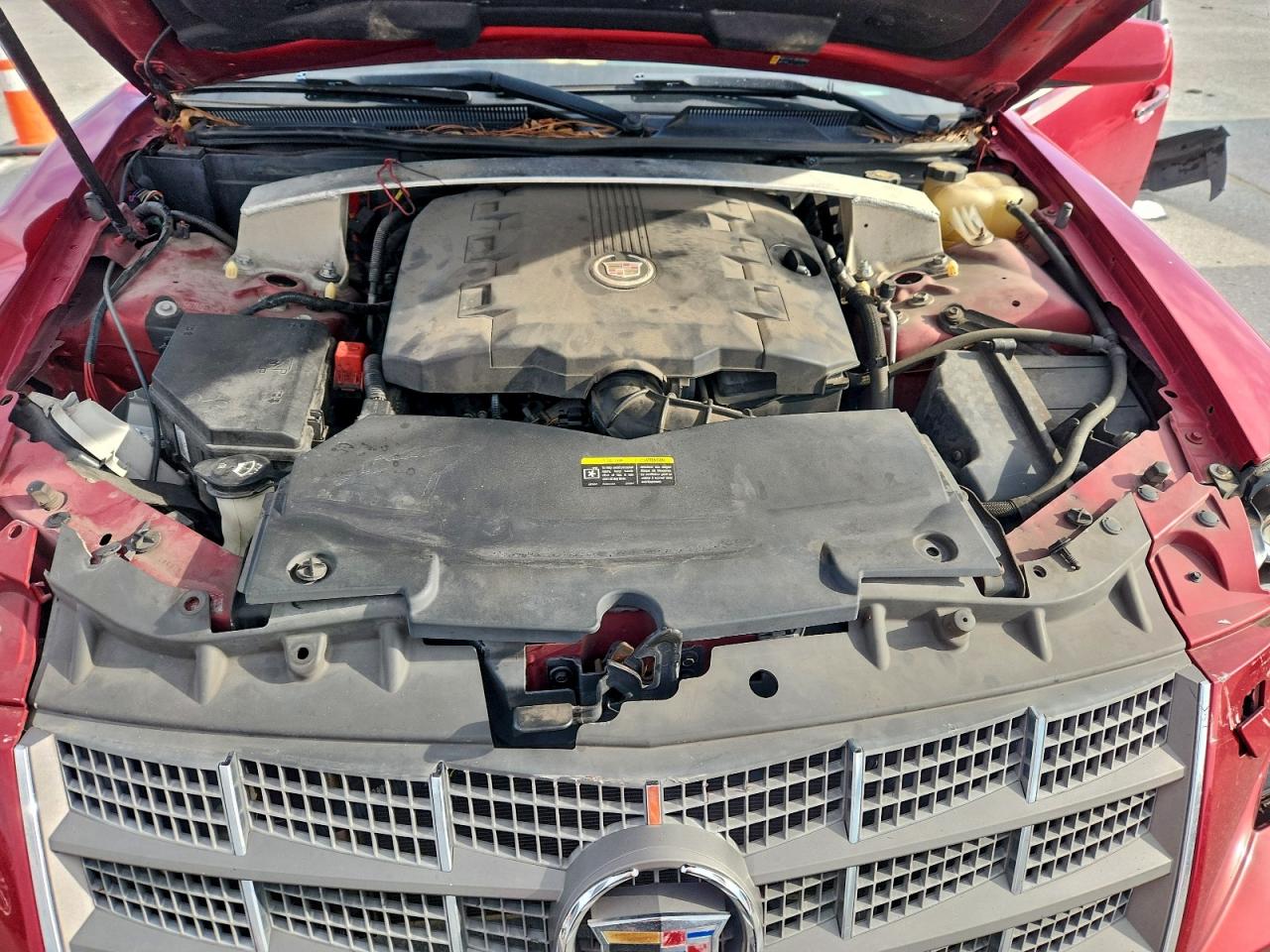 2011 Cadillac Sts Luxury Performance Burgundy vin: 1G6DX6EDXB0159593