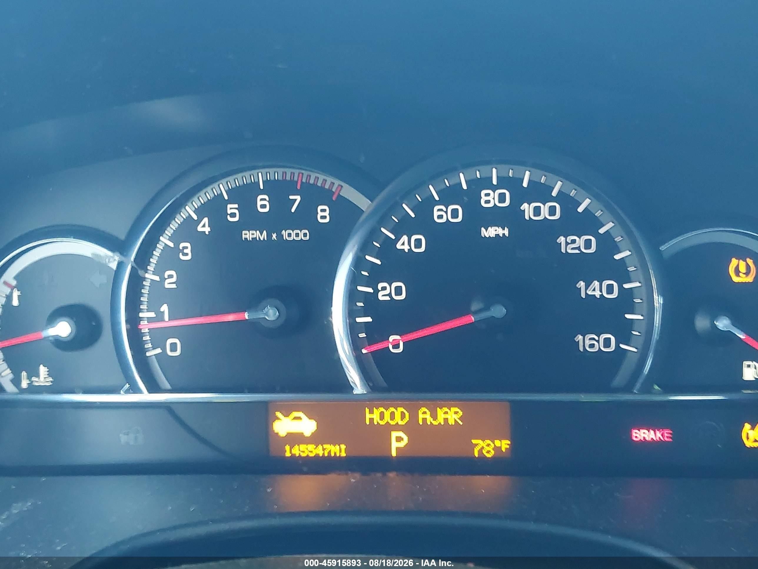 2008 Cadillac Sts Rwd W/1se Red vin: 1G6DZ67A280207688