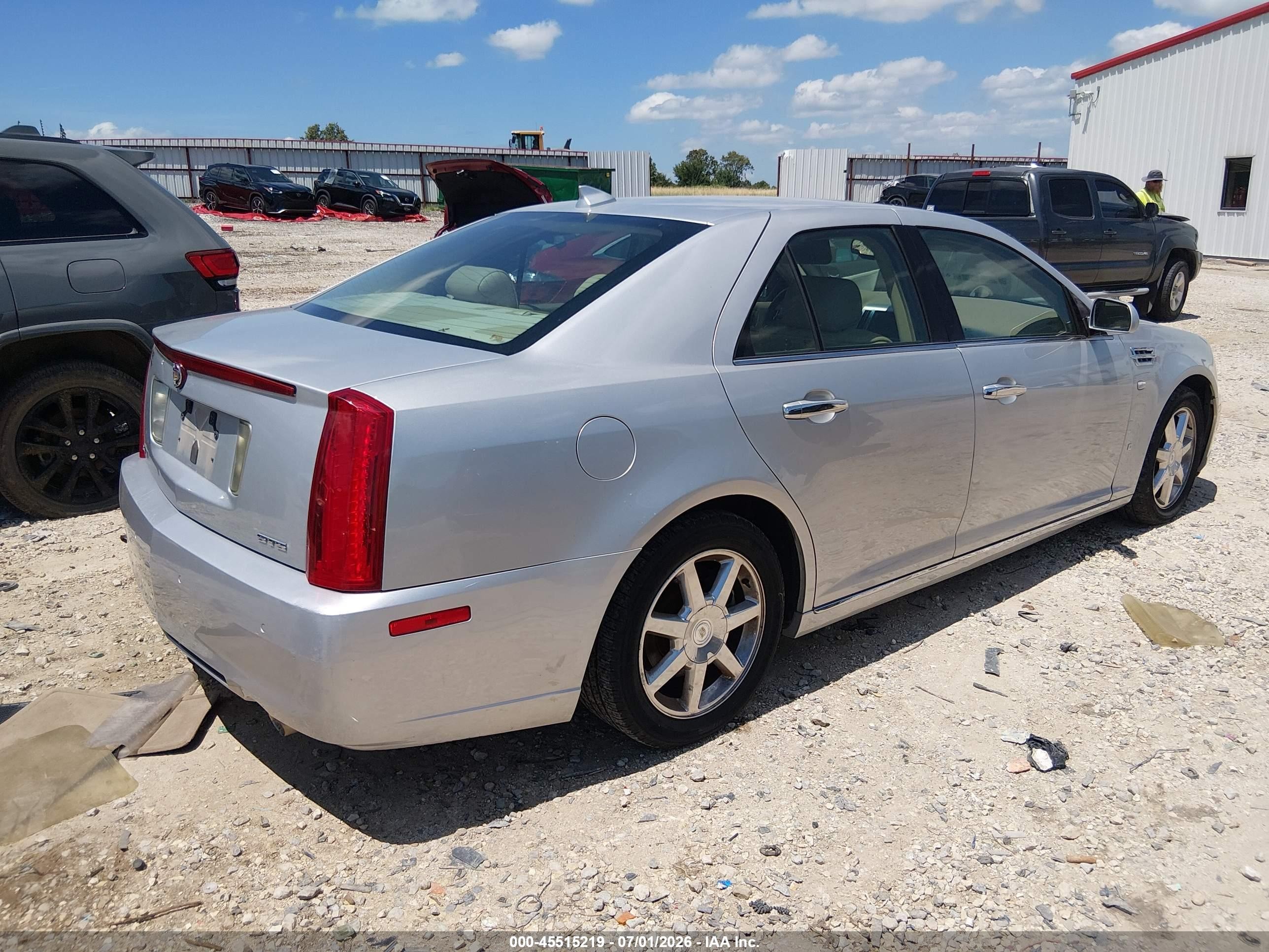 2009 Cadillac Sts Rwd W/1se Silver vin: 1G6DZ67A690167942