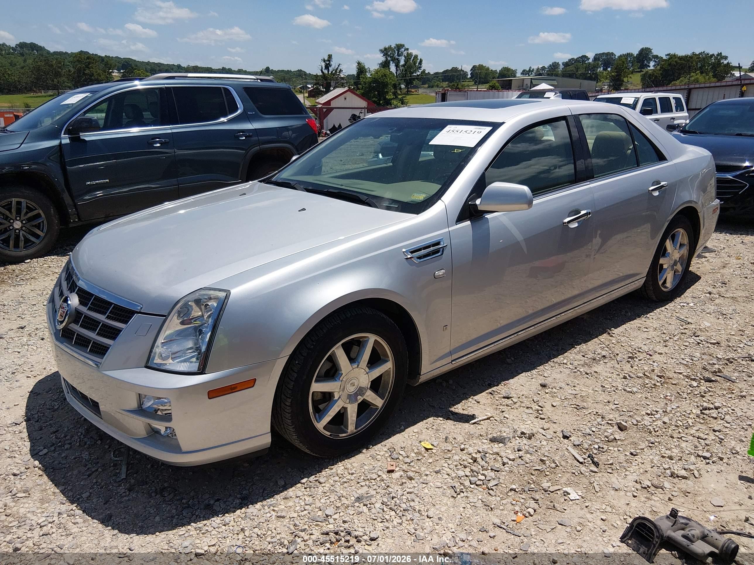 2009 Cadillac Sts Rwd W/1se Silver vin: 1G6DZ67A690167942