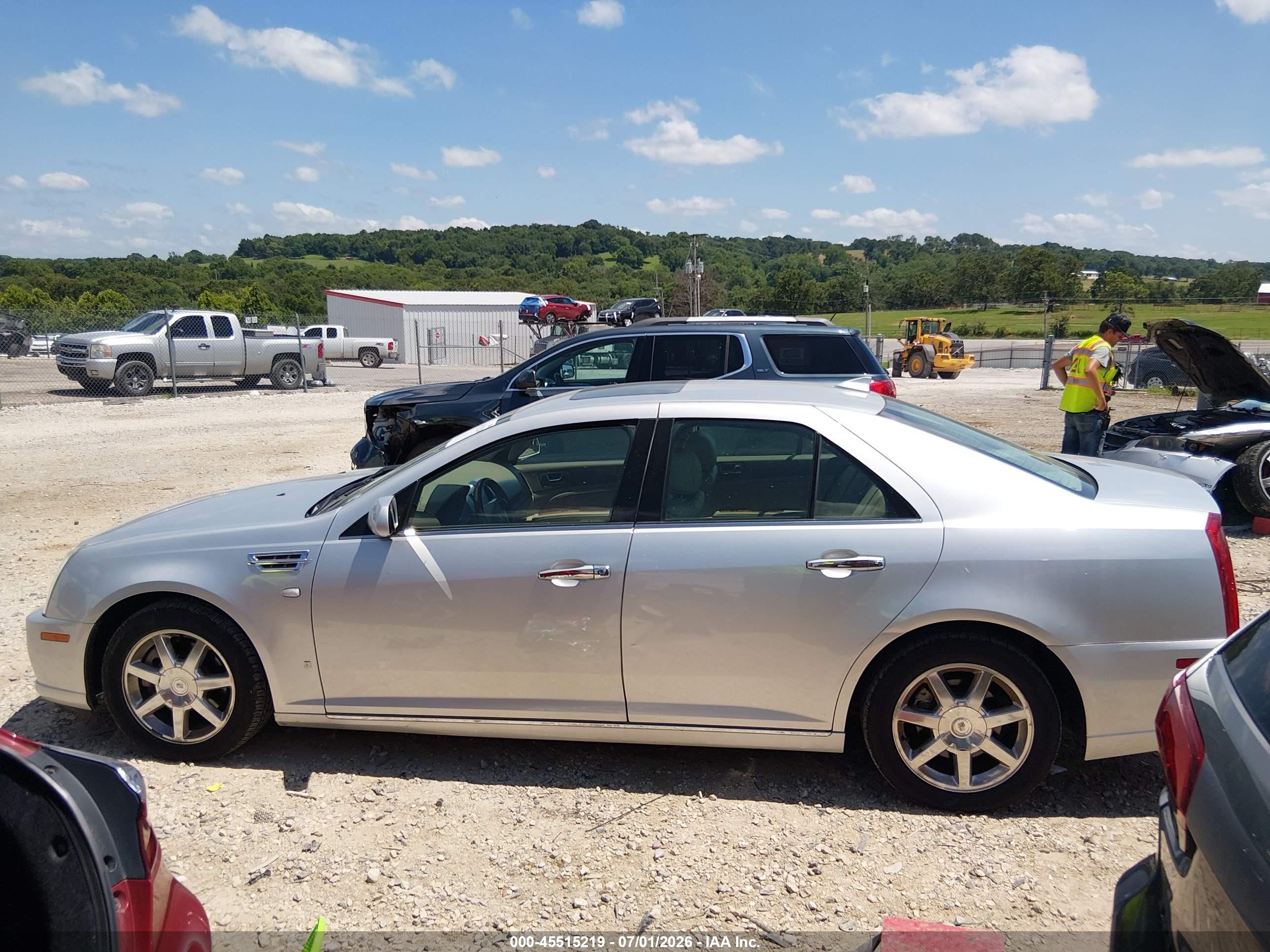 2009 Cadillac Sts Rwd W/1se Silver vin: 1G6DZ67A690167942