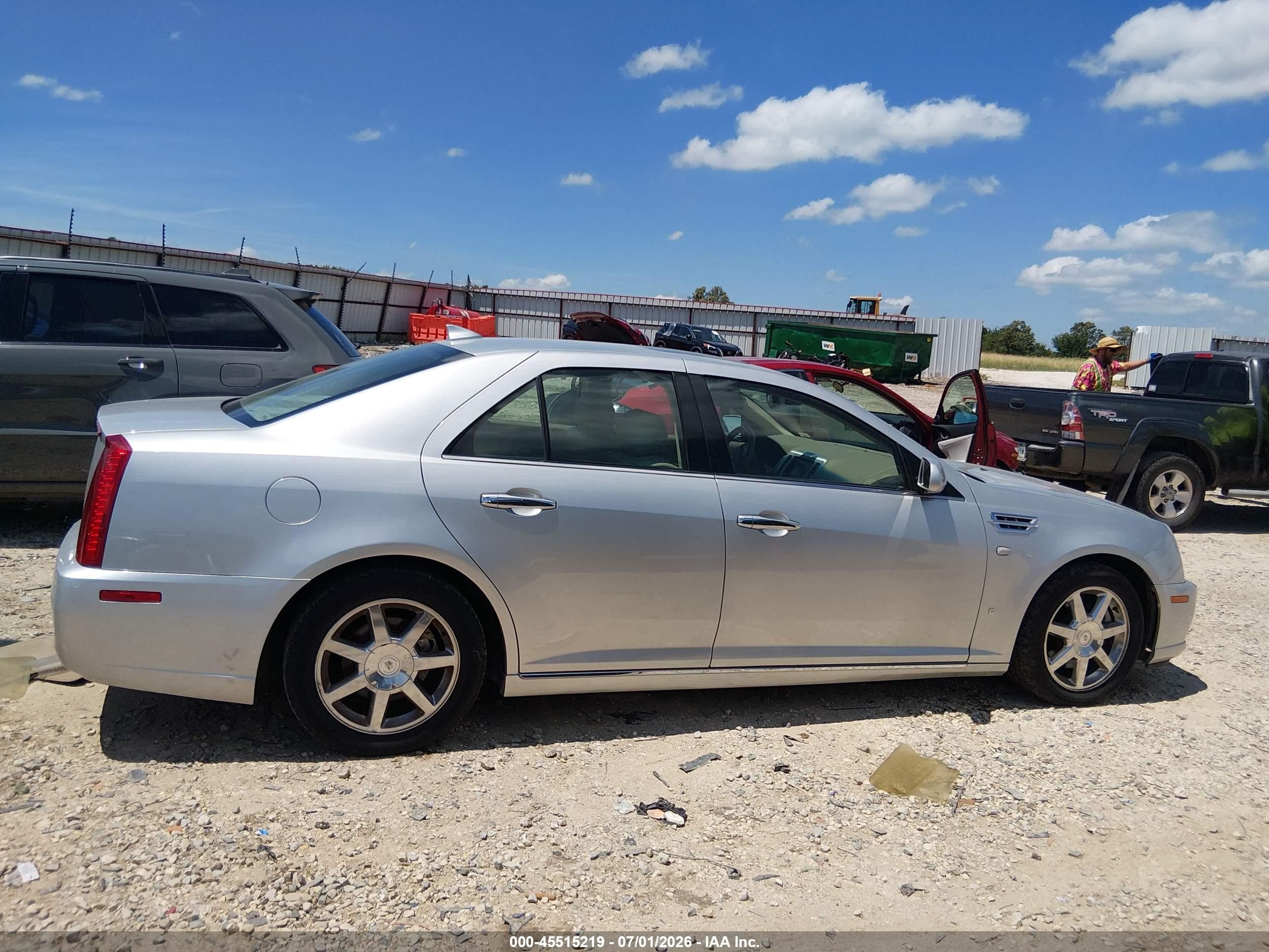2009 Cadillac Sts Rwd W/1se Silver vin: 1G6DZ67A690167942