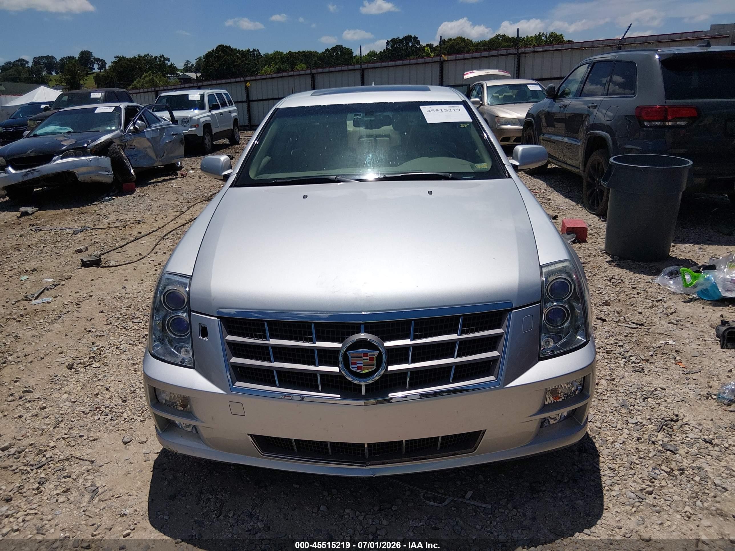 2009 Cadillac Sts Rwd W/1se Silver vin: 1G6DZ67A690167942