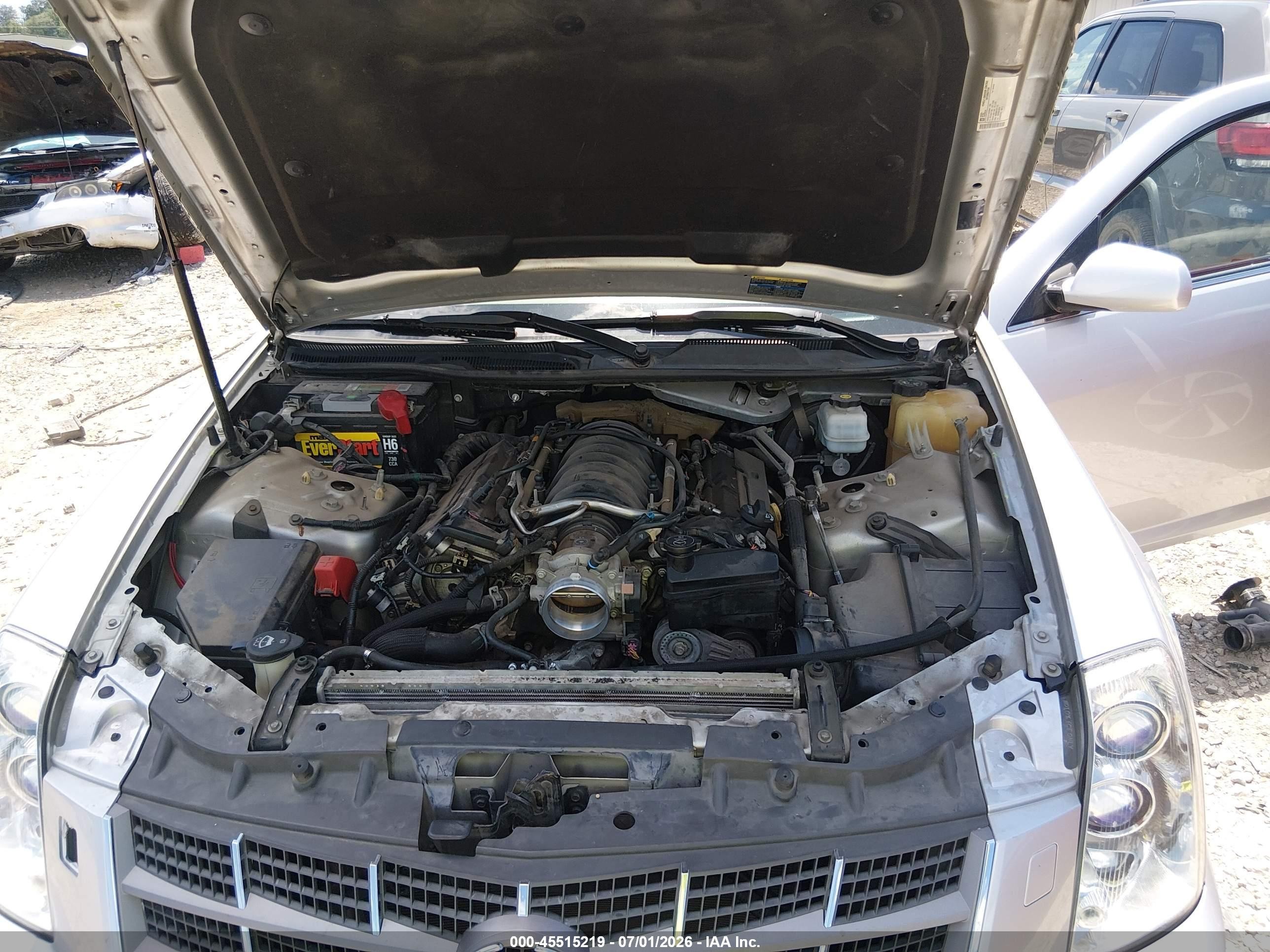 2009 Cadillac Sts Rwd W/1se Silver vin: 1G6DZ67A690167942