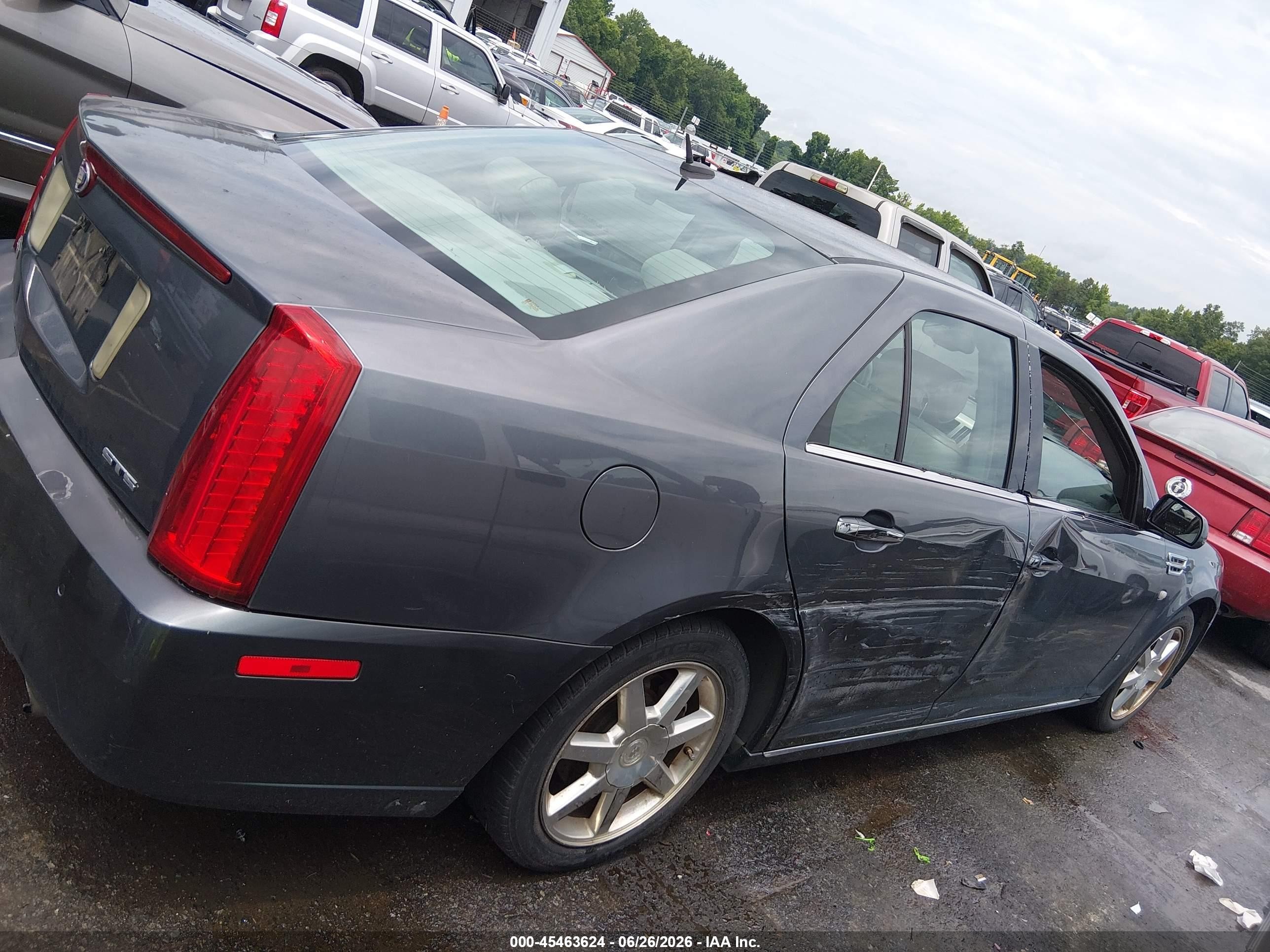 2008 Cadillac Sts Rwd W/1se Gray vin: 1G6DZ67A780169097