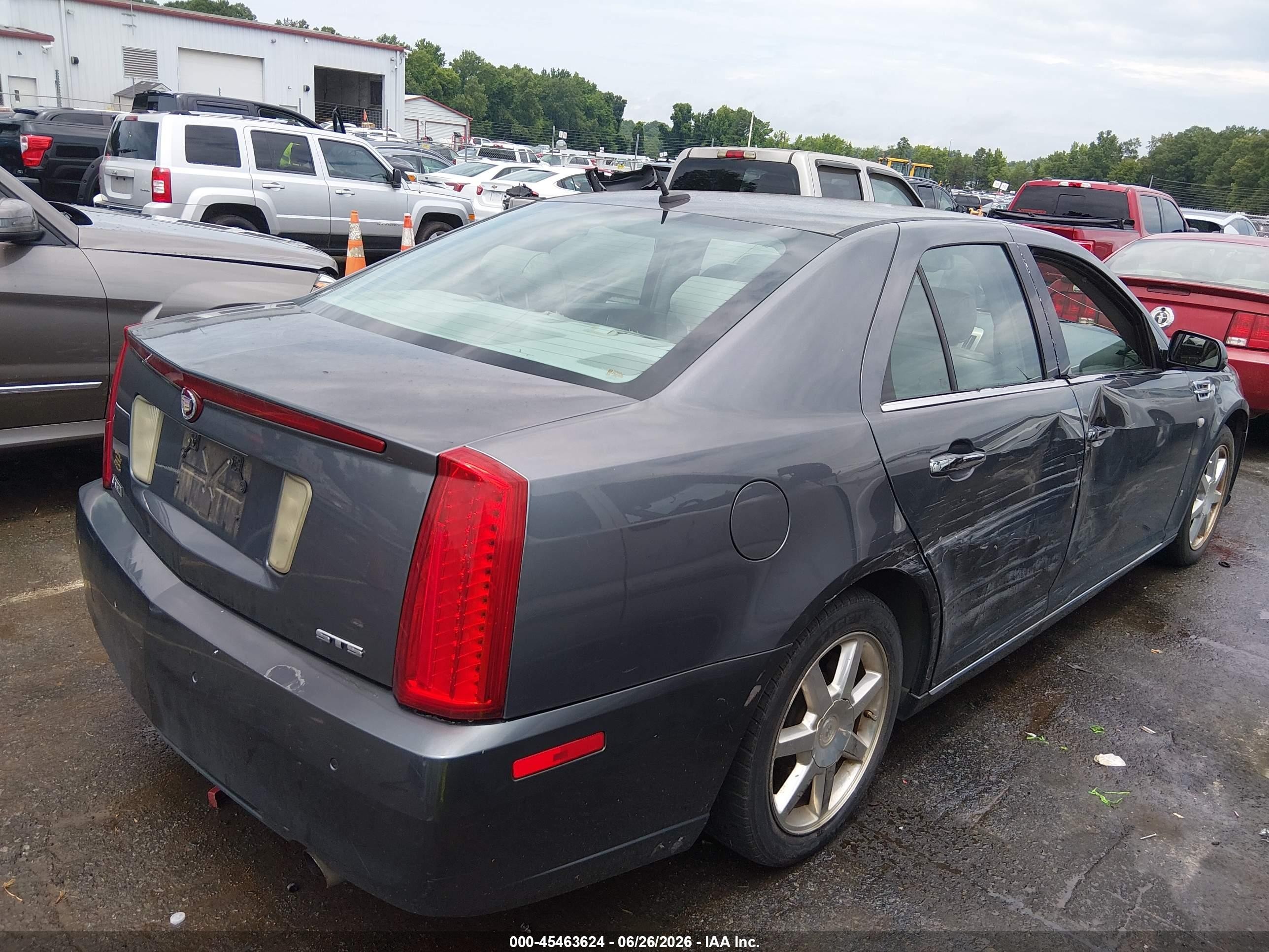 2008 Cadillac Sts Rwd W/1se Gray vin: 1G6DZ67A780169097