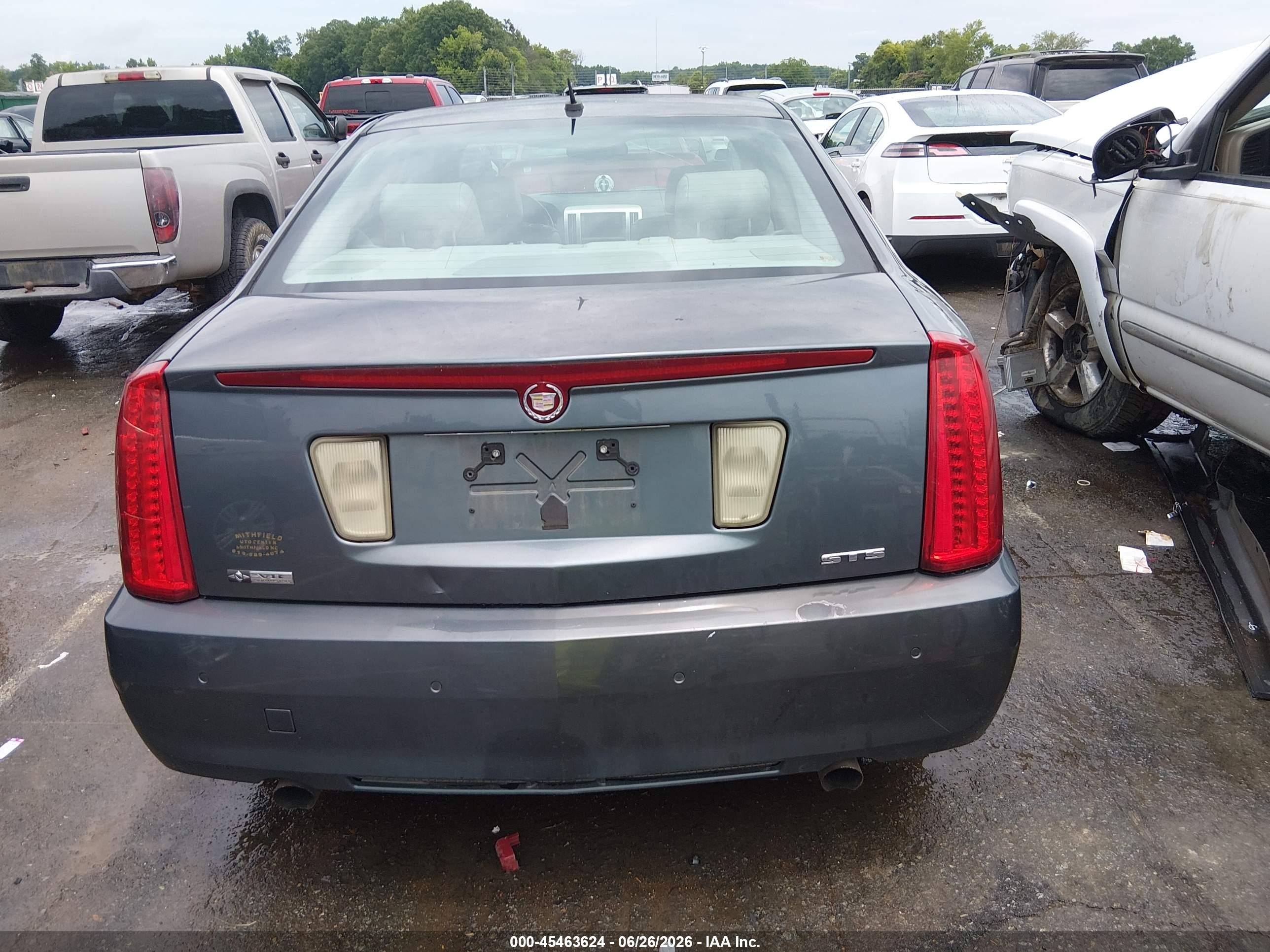 2008 Cadillac Sts Rwd W/1se Gray vin: 1G6DZ67A780169097