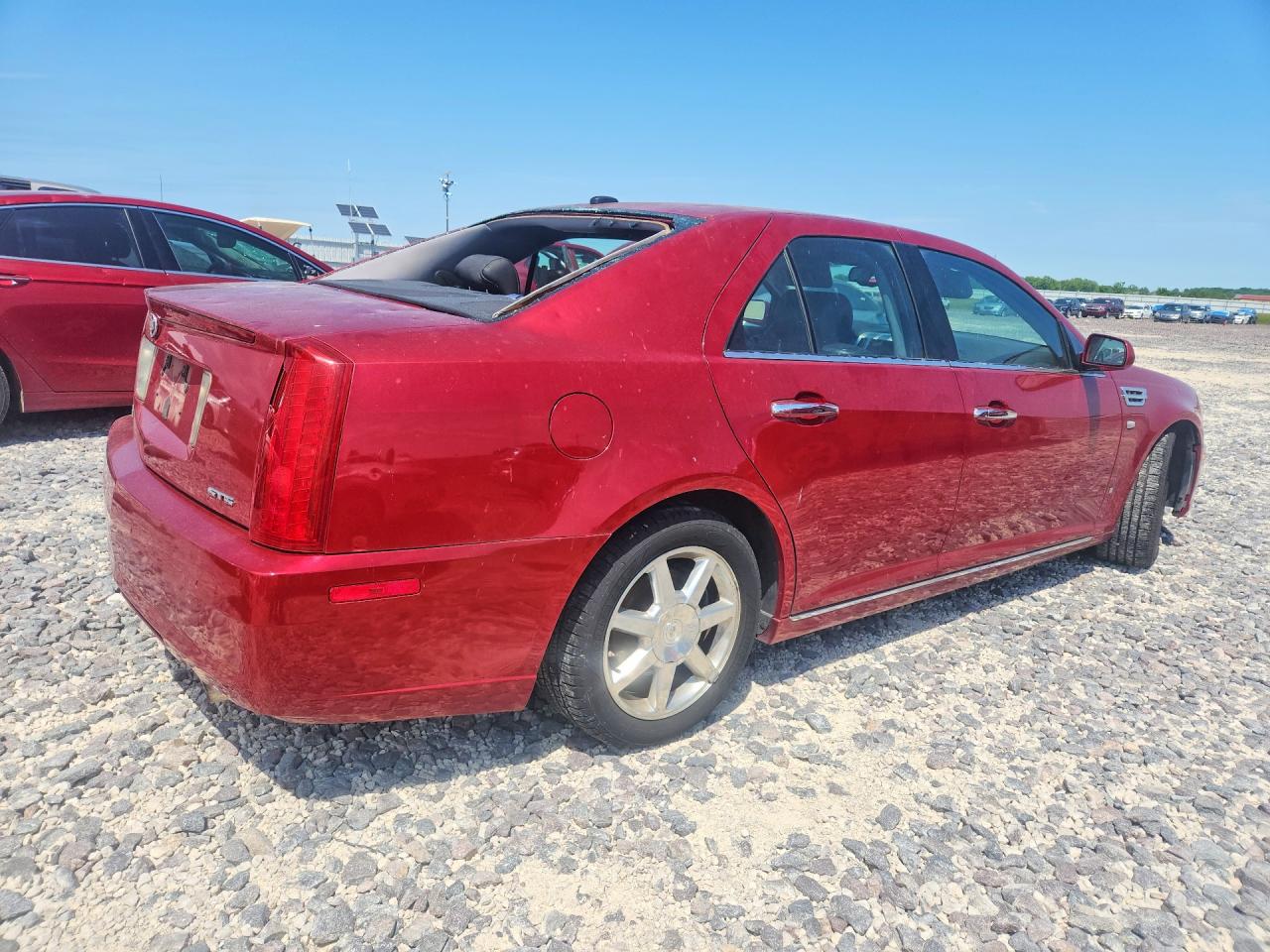 2008 Cadillac Sts Red vin: 1G6DZ67A880167102