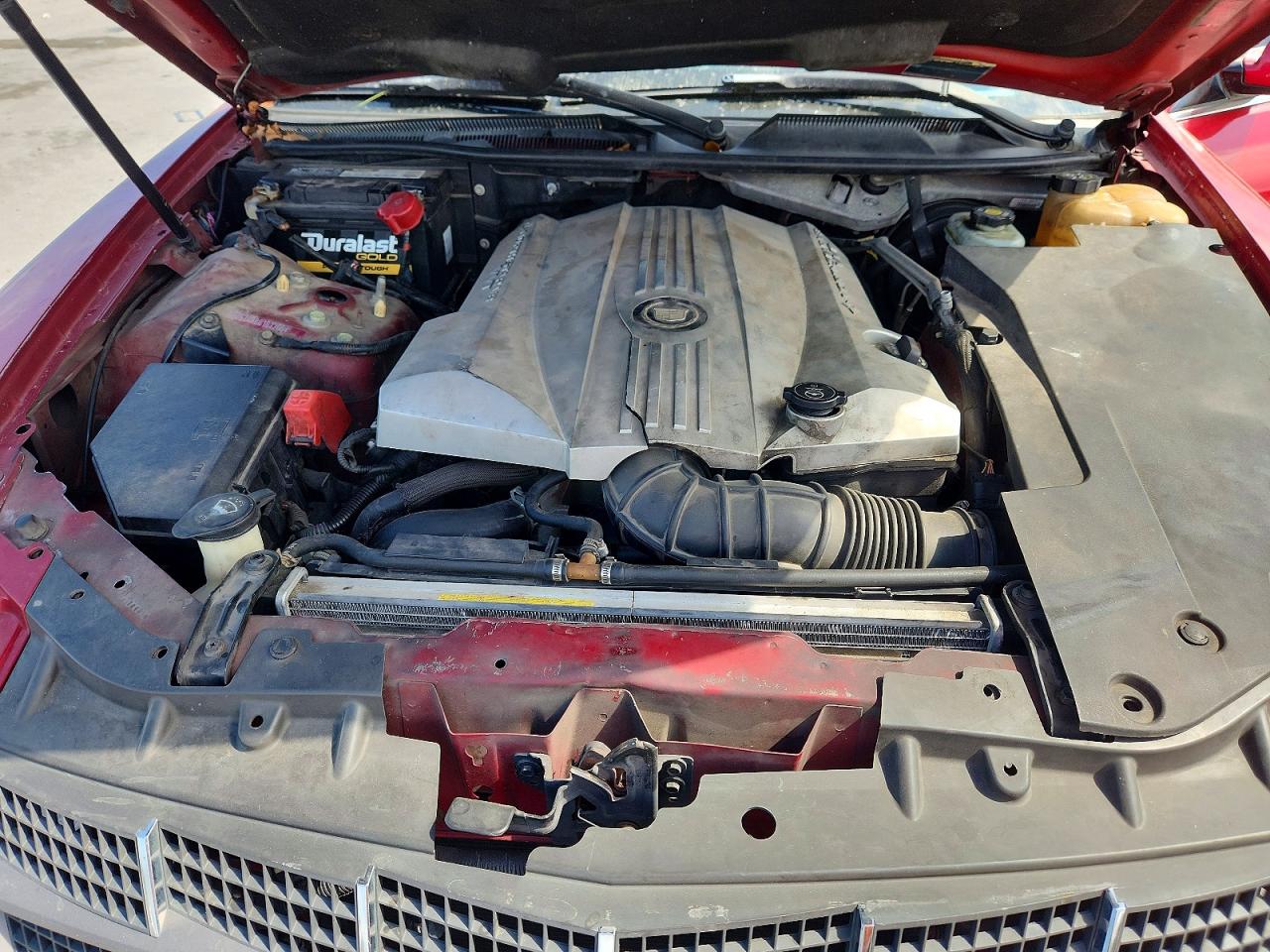 2008 Cadillac Sts Red vin: 1G6DZ67A980167206