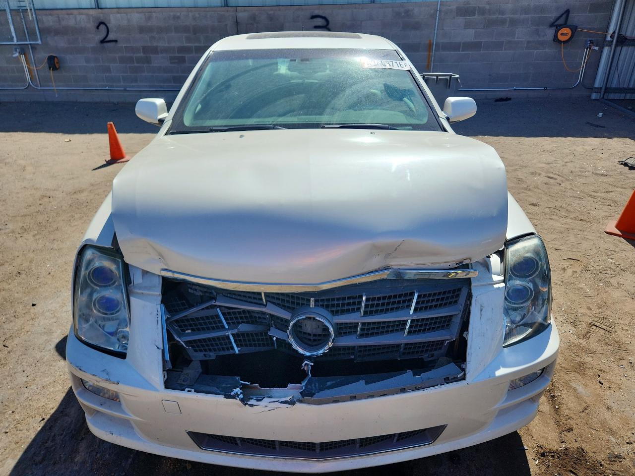 2008 Cadillac Sts Белый vin: 1G6DZ67A980190596