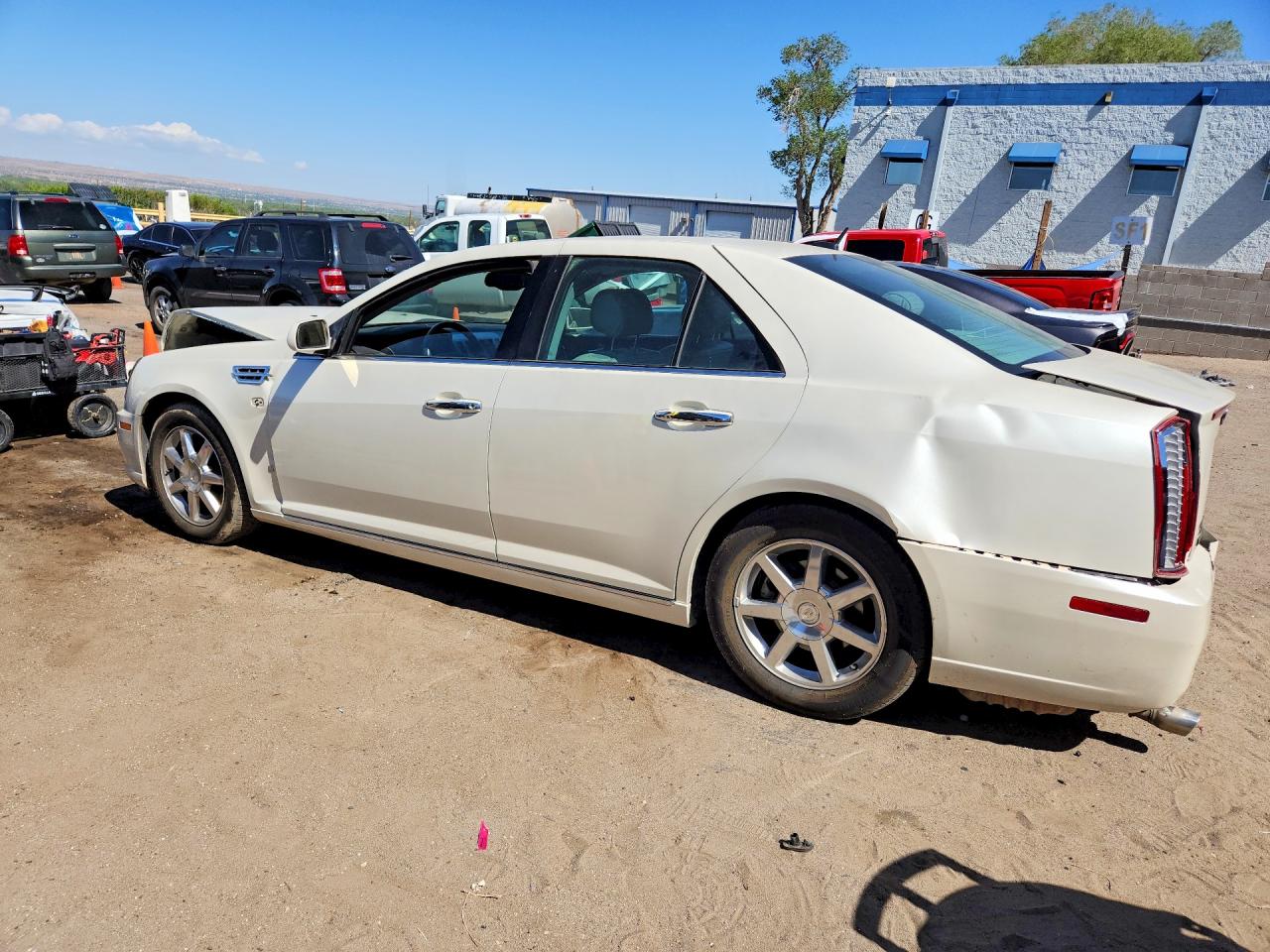 2008 Cadillac Sts Белый vin: 1G6DZ67A980190596
