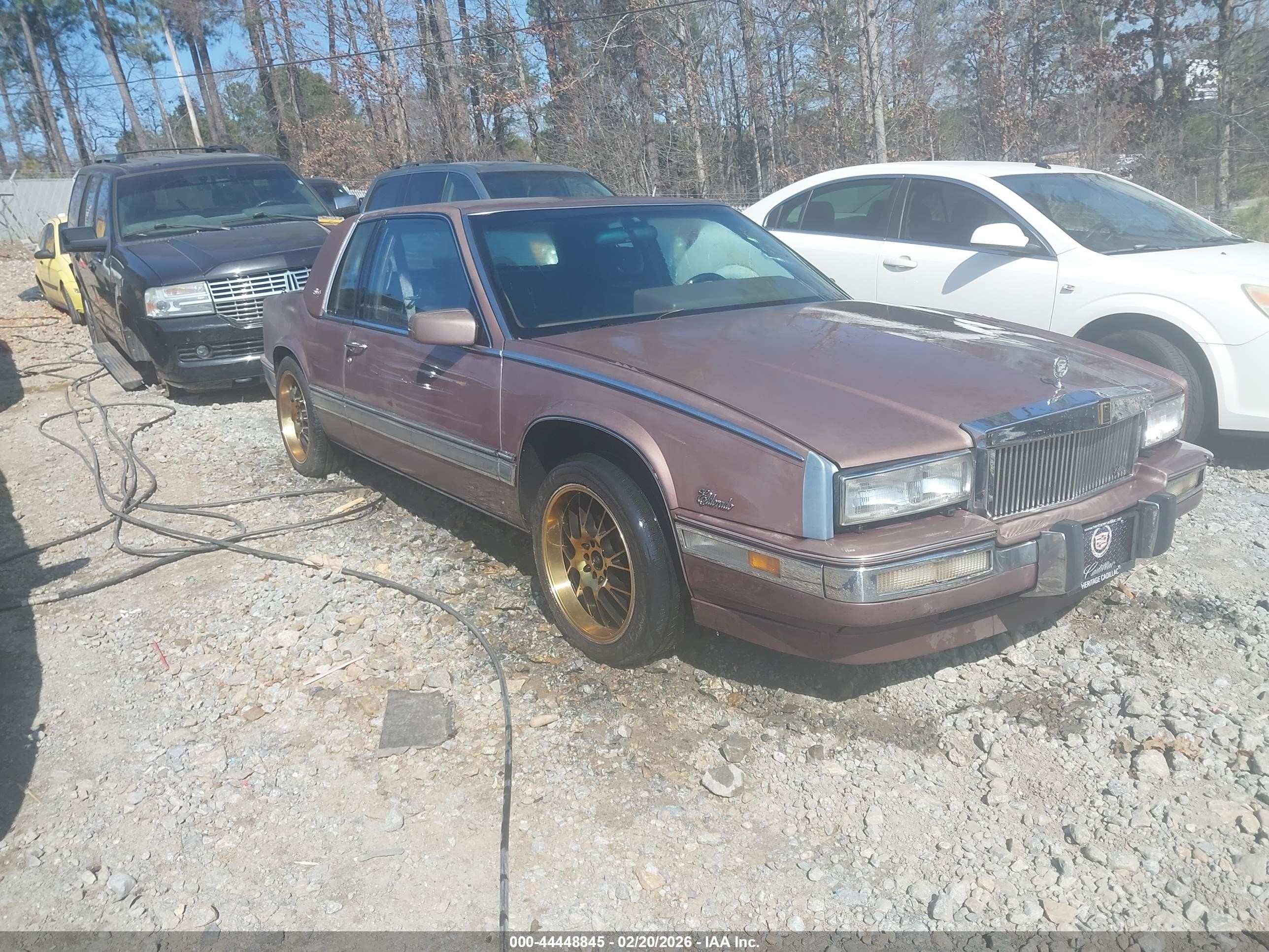 1989 Cadillac Eldorado   Бежевый vin: 1G6EL1152KU614639