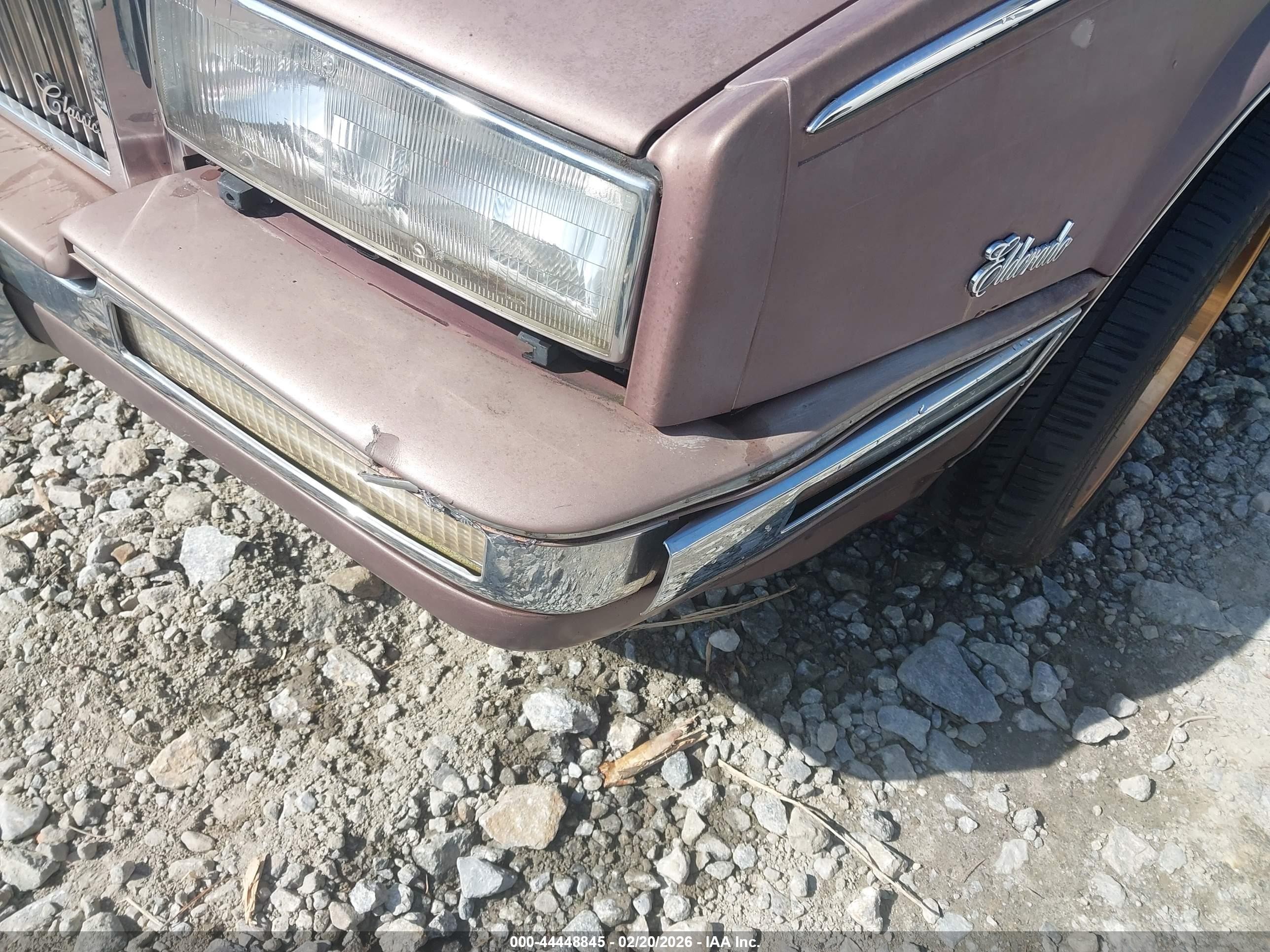 1989 Cadillac Eldorado   Бежевый vin: 1G6EL1152KU614639