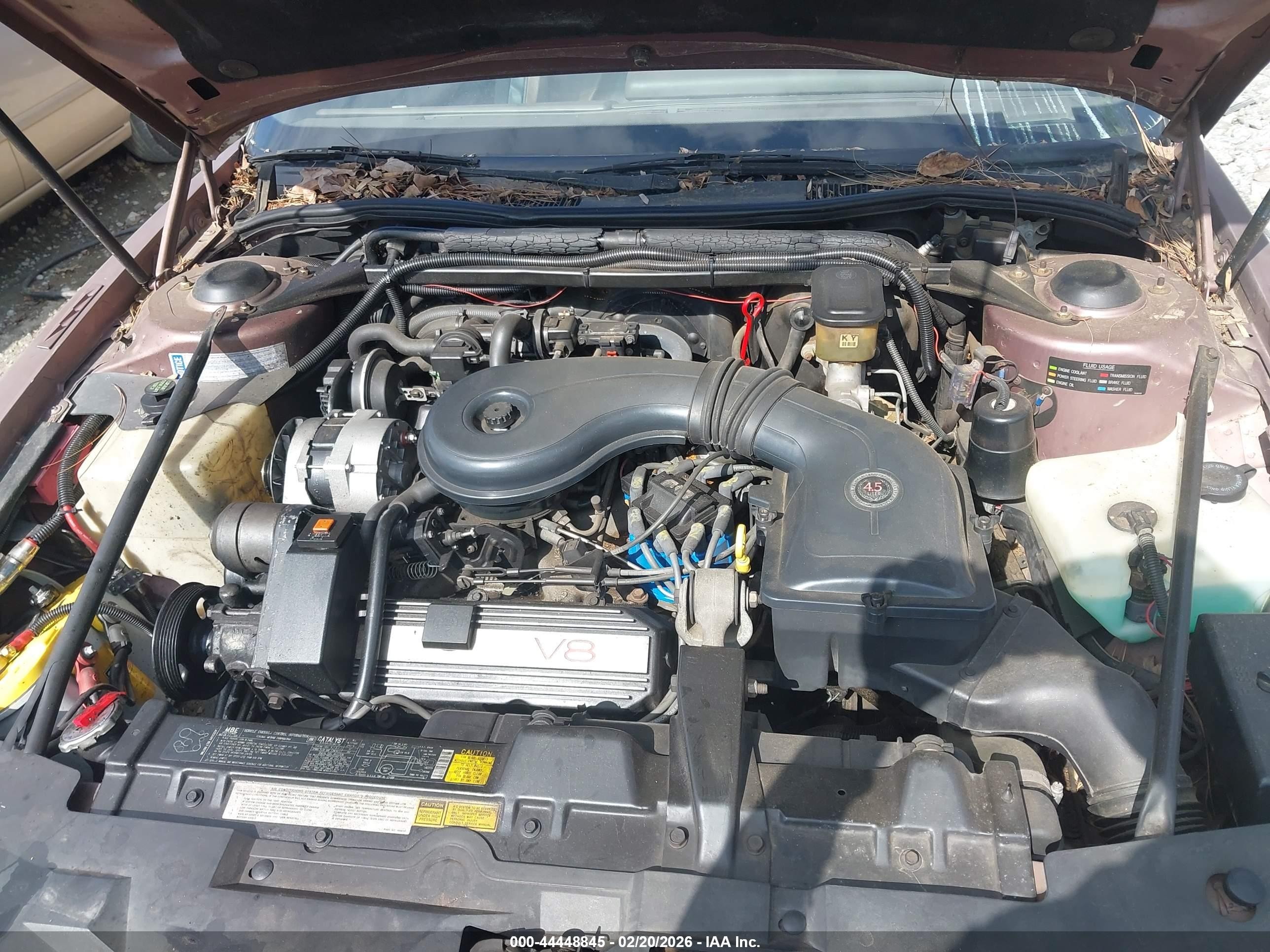1989 Cadillac Eldorado   Бежевый vin: 1G6EL1152KU614639