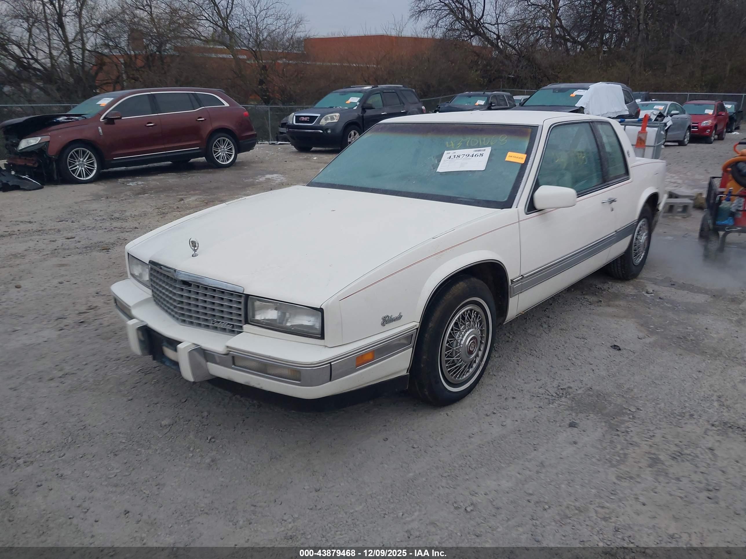 1988 Cadillac Eldorado   White vin: 1G6EL1153JU623512