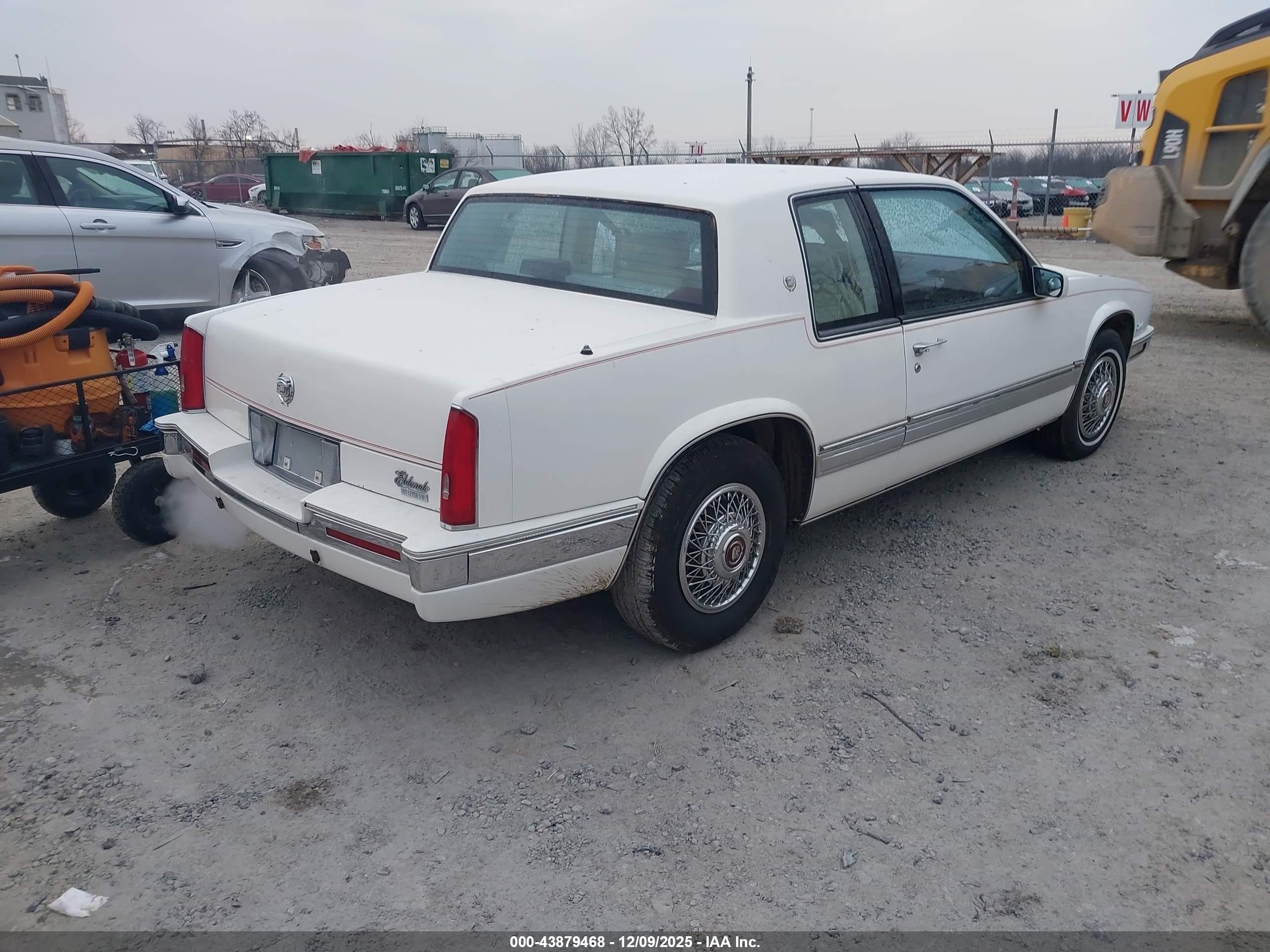 1988 Cadillac Eldorado   White vin: 1G6EL1153JU623512