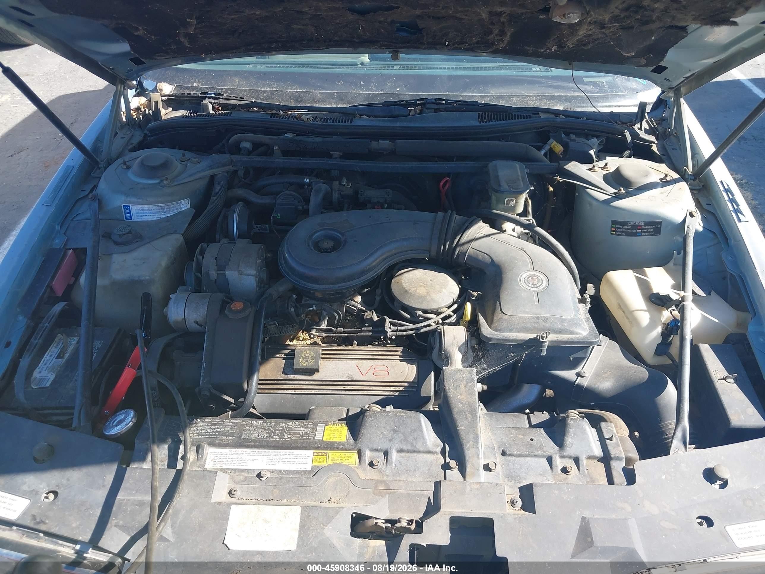 1989 Cadillac Eldorado   Blue vin: 1G6EL1154KU618871