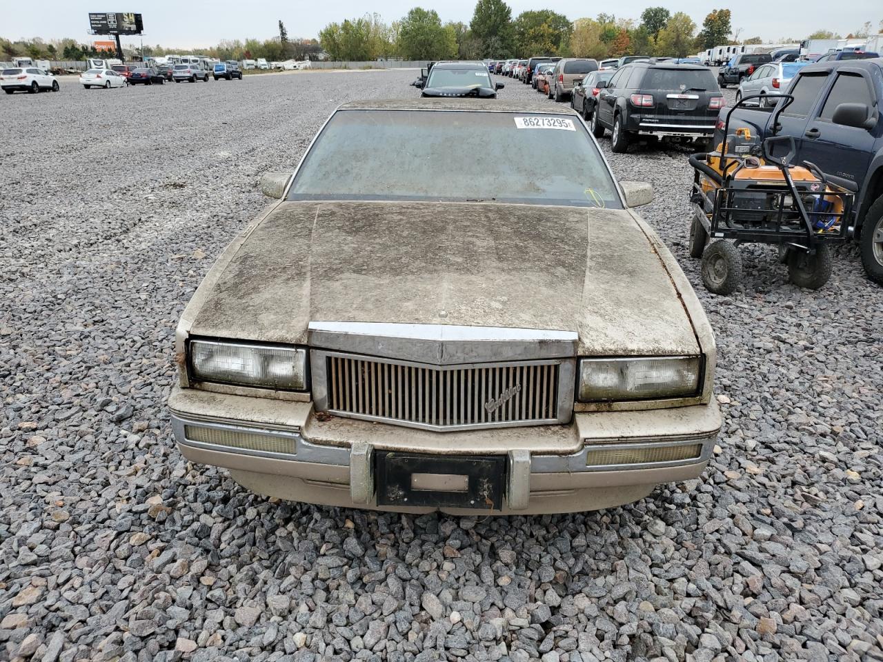 1989 Cadillac Eldorado Бежевый vin: 1G6EL1156KU610304