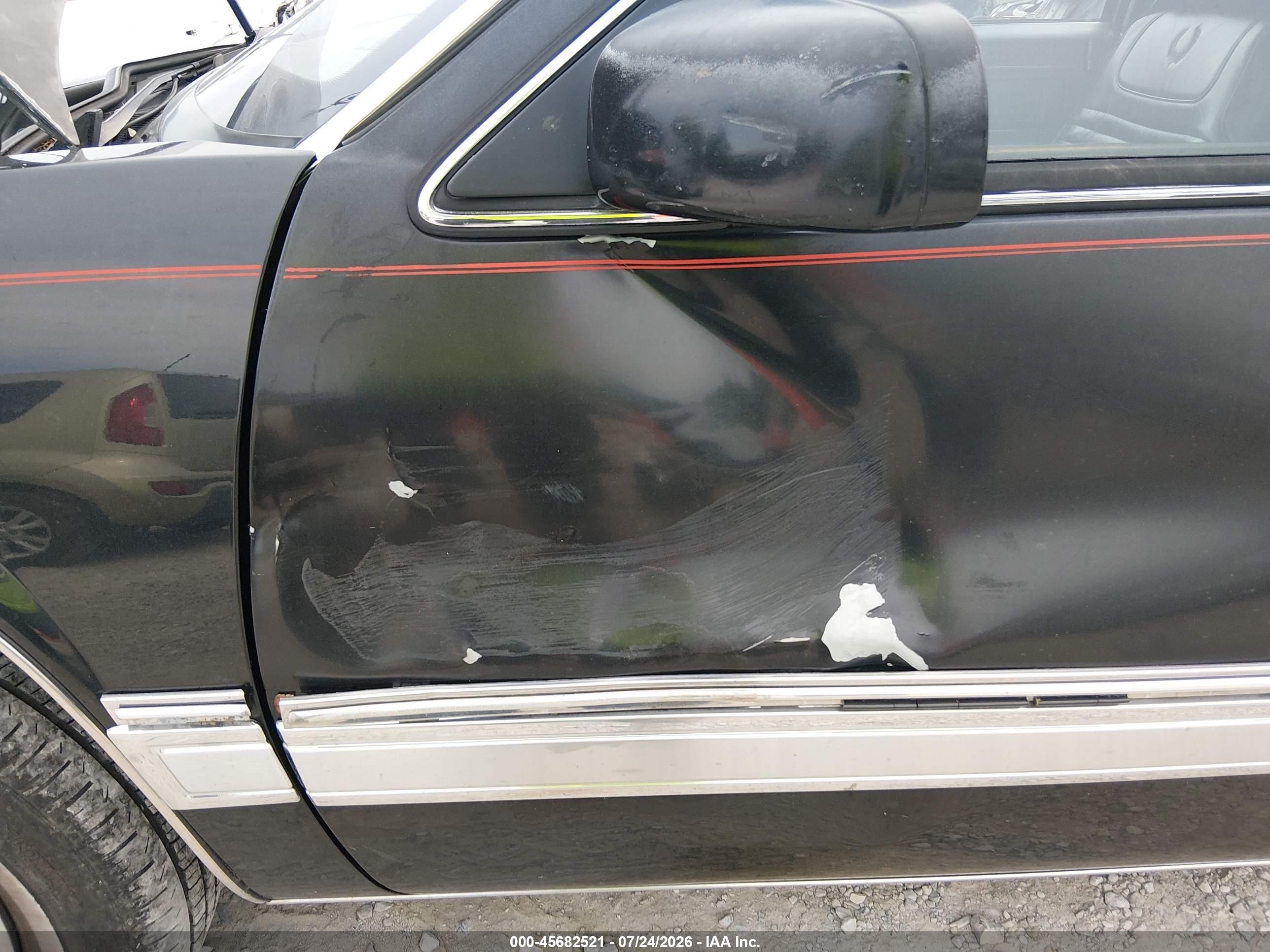 1988 Cadillac Eldorado   Black vin: 1G6EL115XJU602351