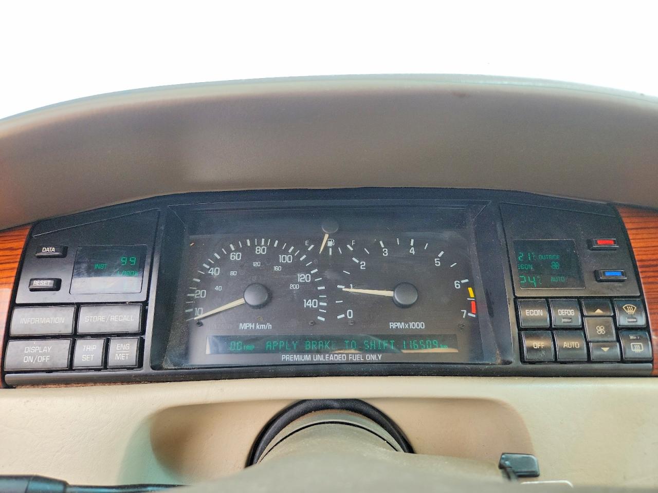 1993 Cadillac Eldorado Touring White vin: 1G6EL129XPU618933