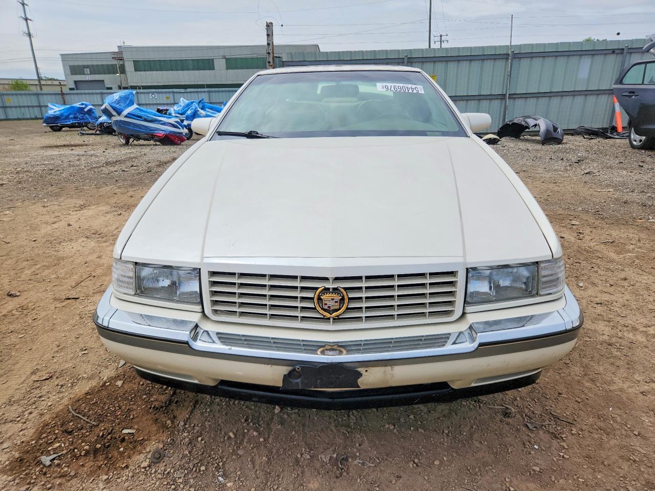 1993 Cadillac Eldorado Touring White vin: 1G6EL129XPU618933