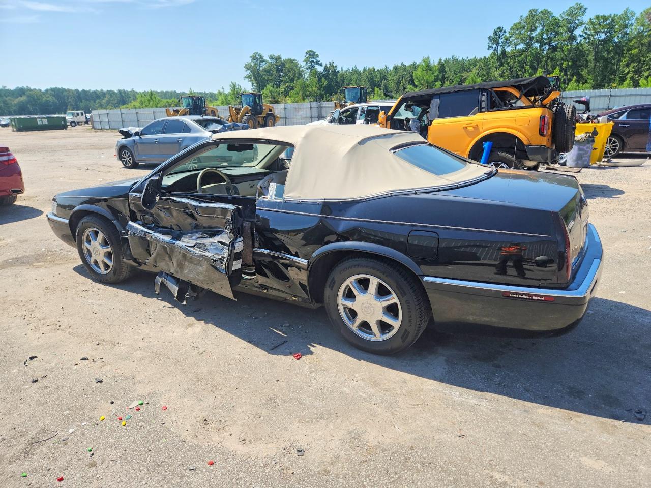 1997 Cadillac Eldorado Black vin: 1G6EL12Y0VU601708