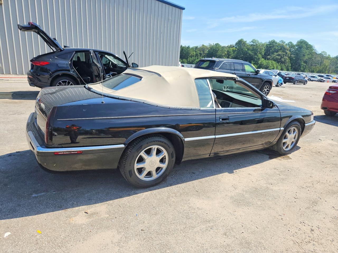 1997 Cadillac Eldorado Black vin: 1G6EL12Y0VU601708
