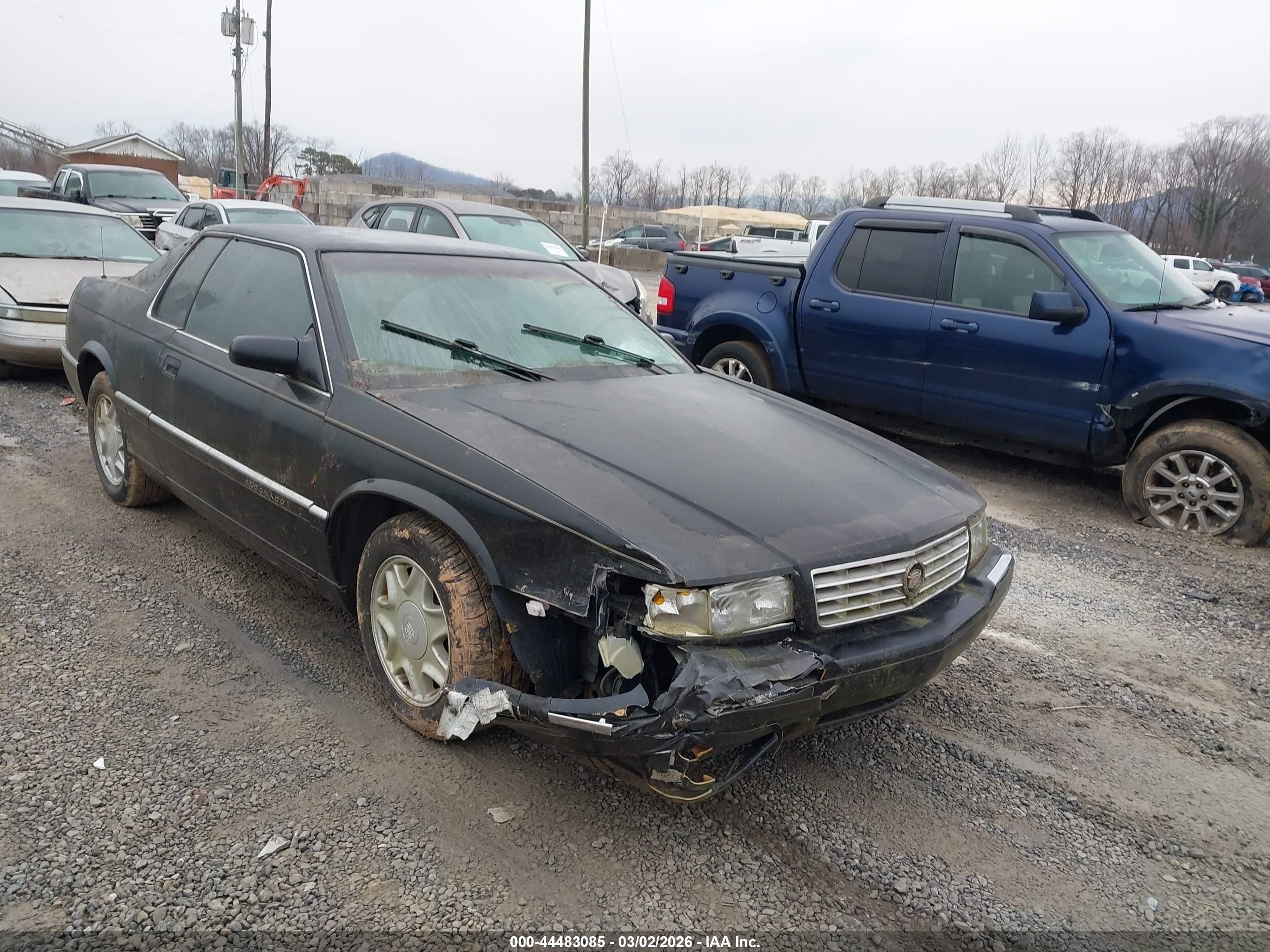 1998 Cadillac Eldorado Standard Black vin: 1G6EL12Y2WU613876